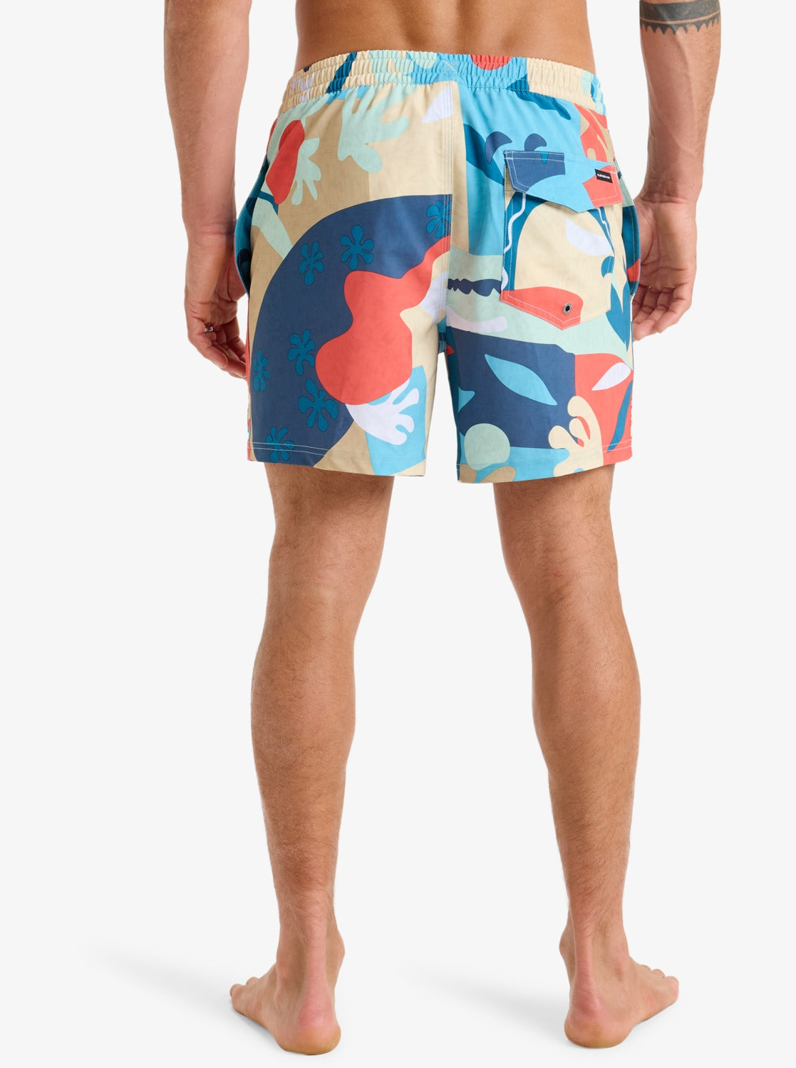 SURFSILK STRAIGHT VOLLEY 16 - VOLLEY EQYJV04107 -CJZ3 QUIKSILVER