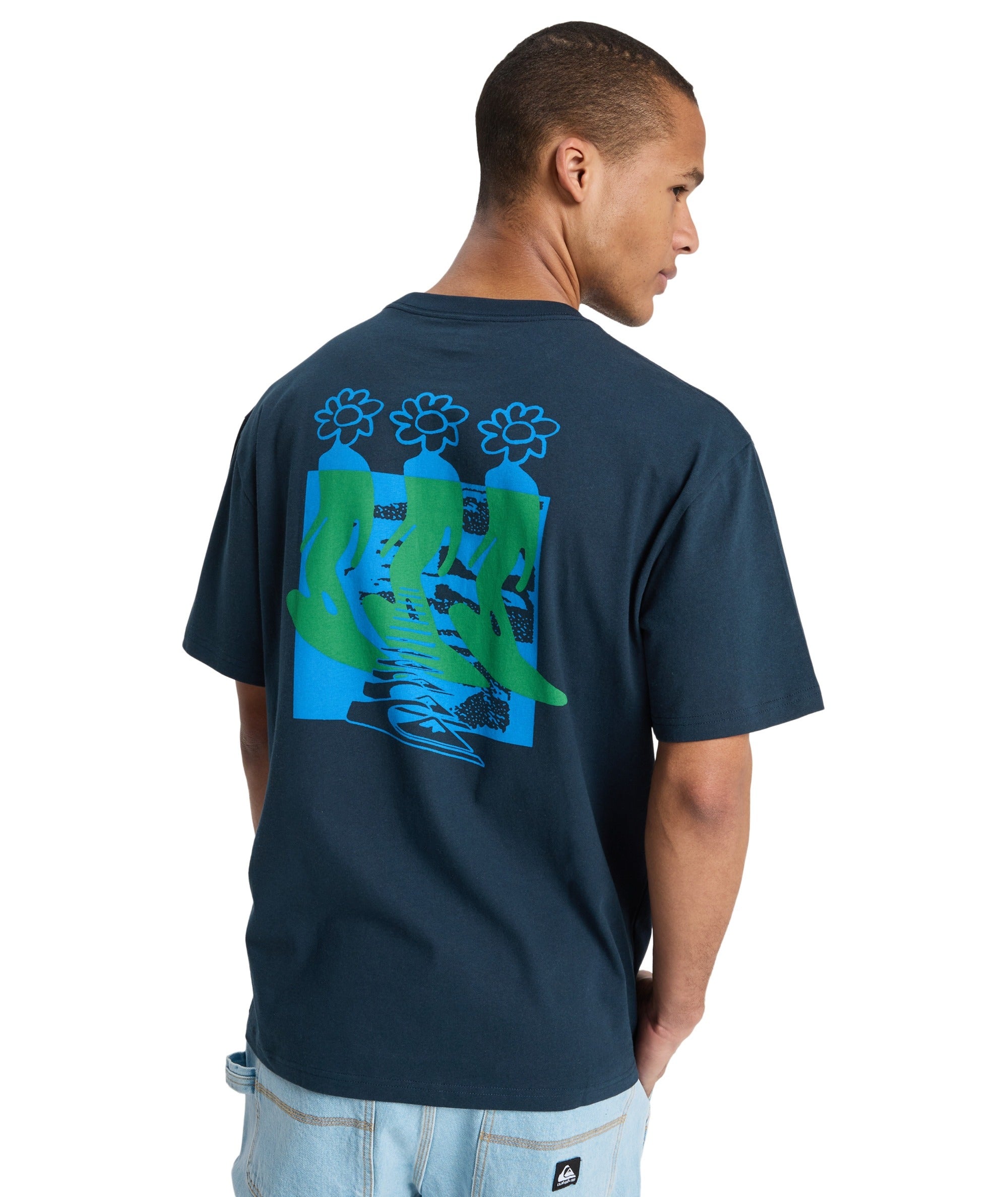 FLOWERS SURFING - T-SHIRT EQYZT08301 -KTP0 QUIKSILVER
