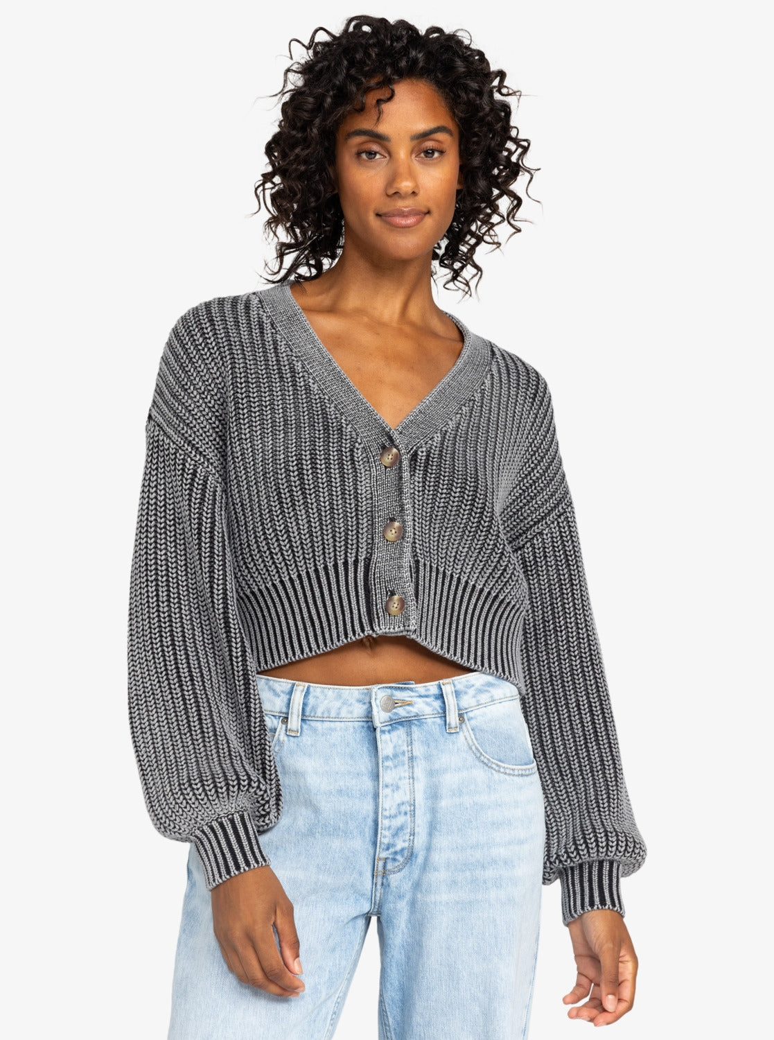 SUNDAZE WASHED - MAGLIA ERJSW03619 -KTA0 ROXY