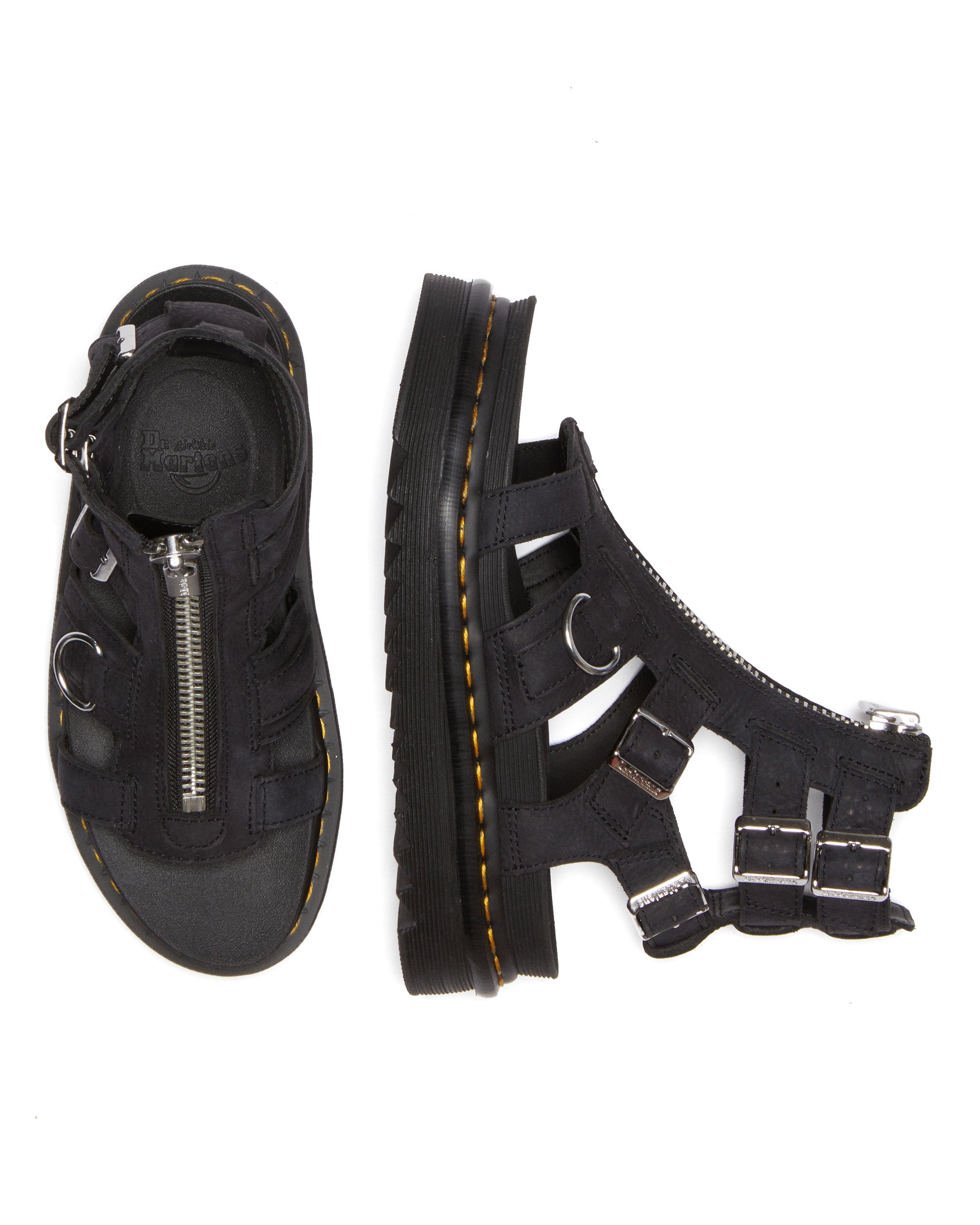 OLSON - TUMBLED NUBUCK - SANDALI 31542057 . DR MARTENS