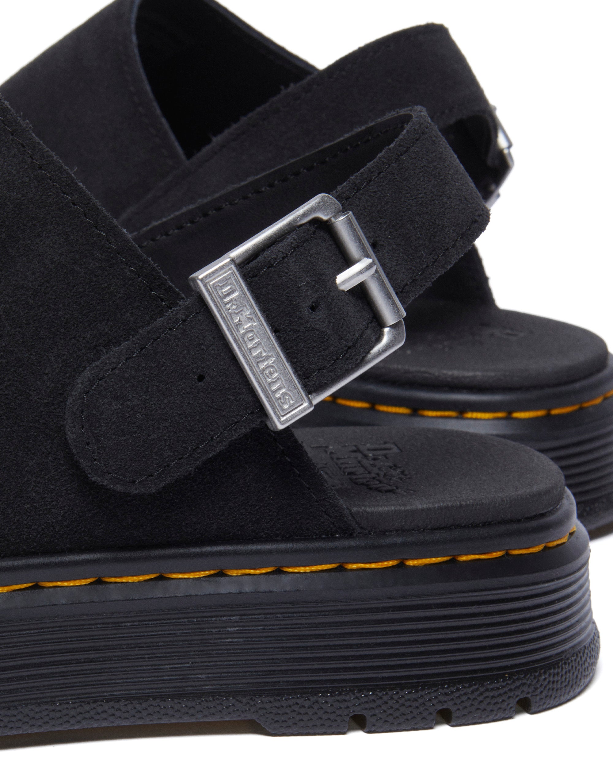BROOKLINE MULE - BRONX SUEDE - SCARPE 40666001 . DR MARTENS