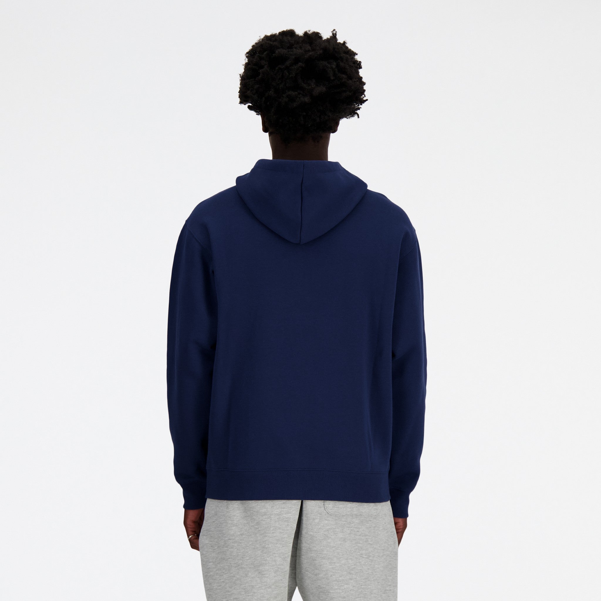 STACKED LOGO FRENCH TERRY FULL ZIP - FELPA MJ41501NNY . NEW BALANCE