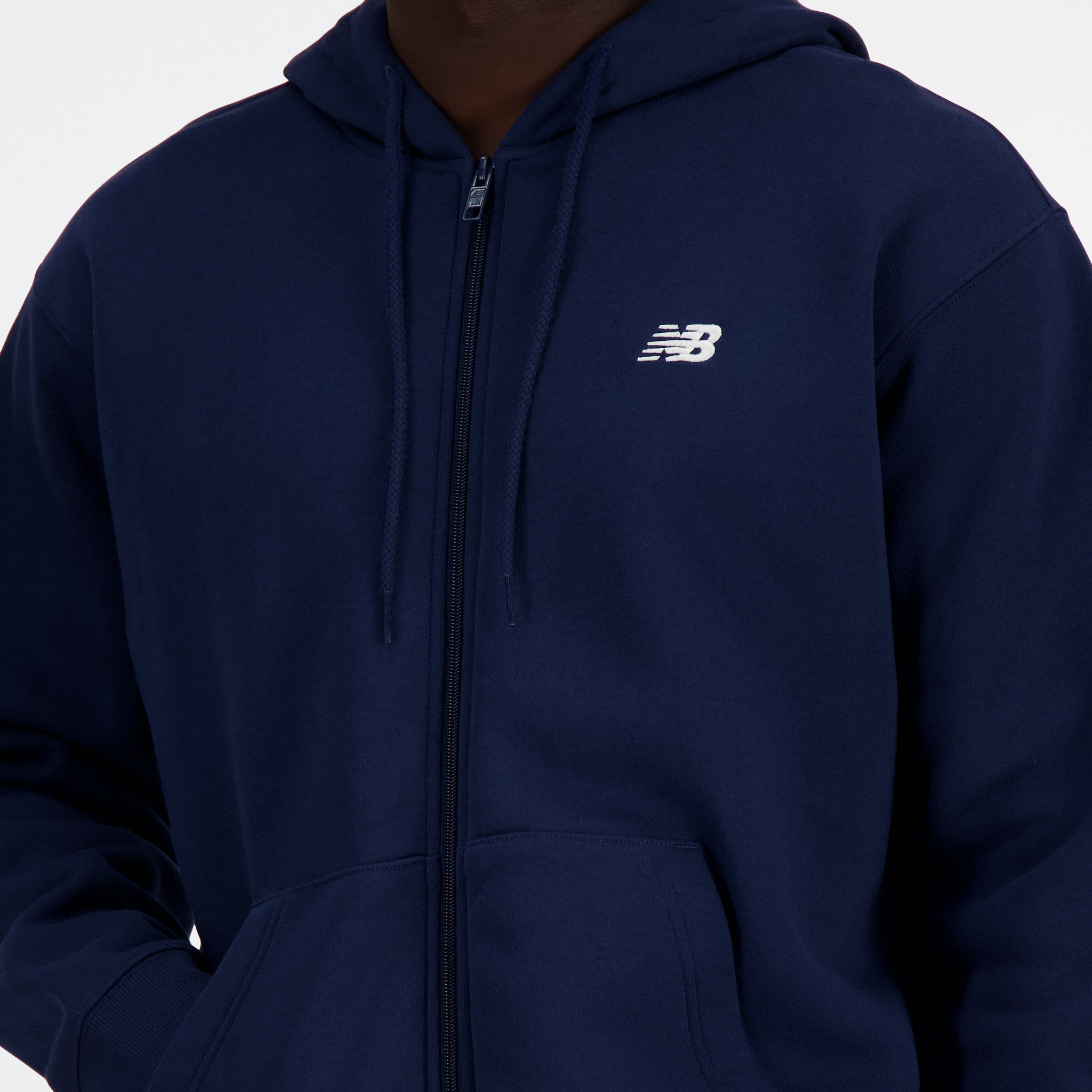 STACKED LOGO FRENCH TERRY FULL ZIP - FELPA MJ41501NNY . NEW BALANCE