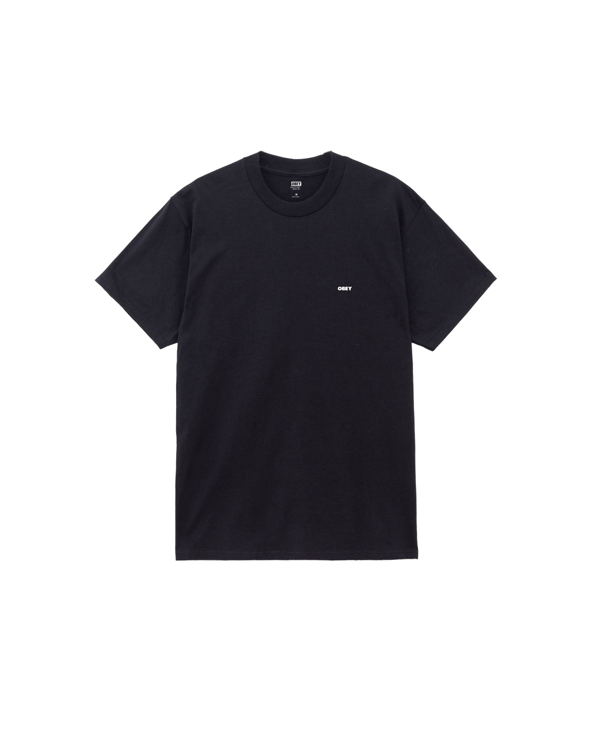 ICON STENCIL FLAME - T-SHIRT 22MC0001303 -BLK OBEY