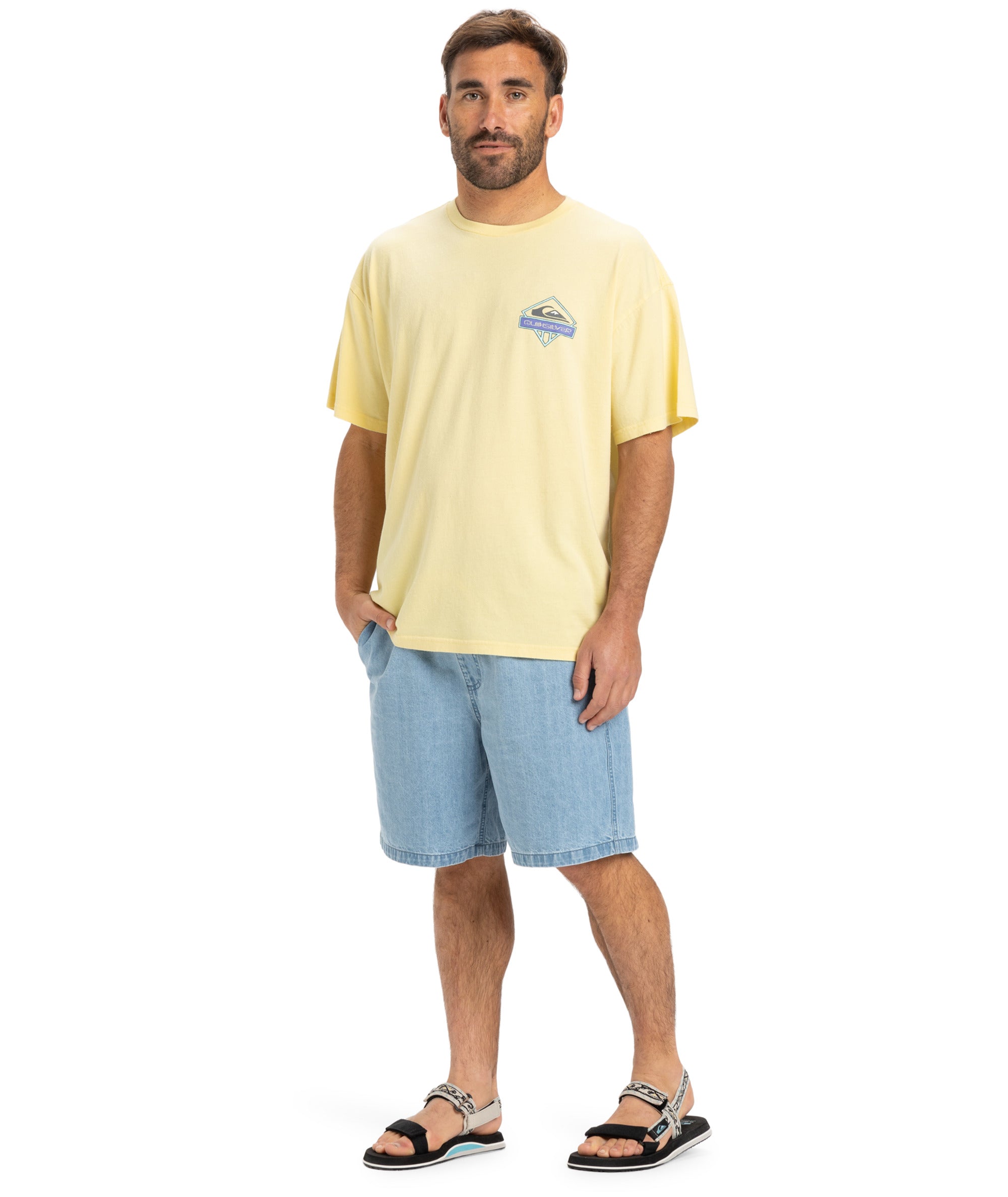 CRYSTAL JET - T-SHIRT EQYZT08023 -YEM0 QUIKSILVER
