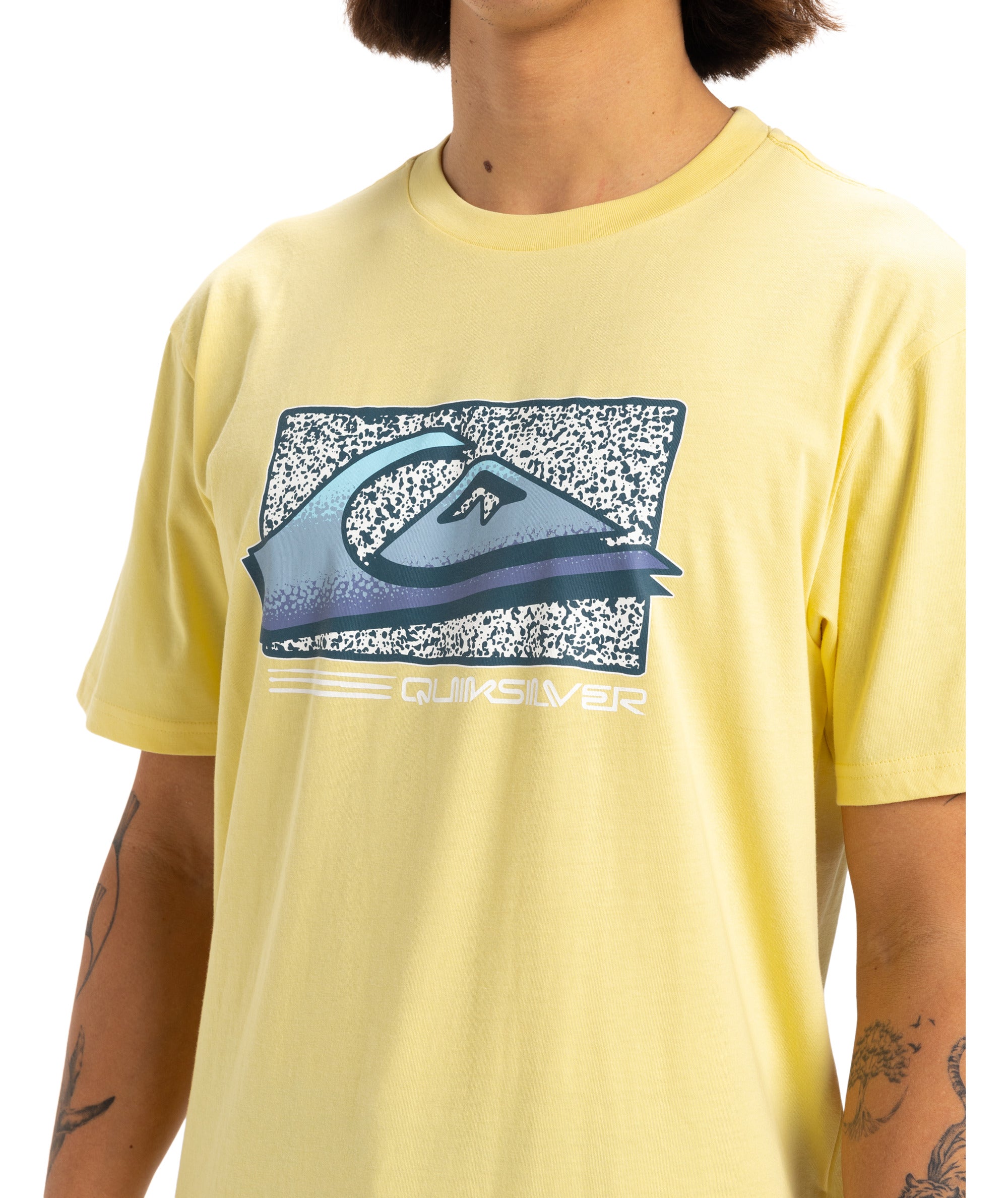 RETRO FADE - T-SHIRT EQYZT08058 -YEM0 QUIKSILVER