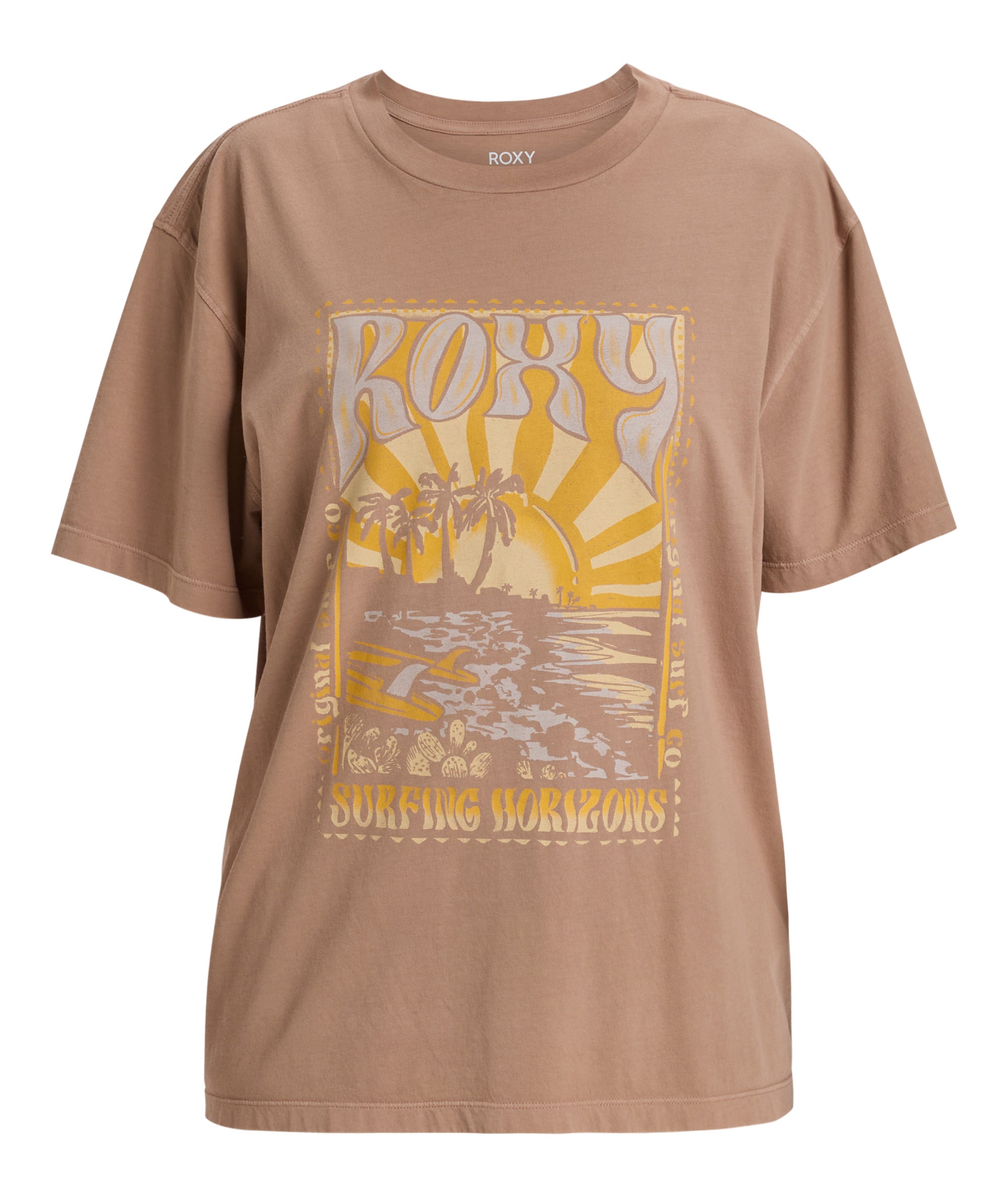 SUNNYOVERSIZE ENZYME WASH - T-SHIRT ERJZT05906 -CZU0 ROXY