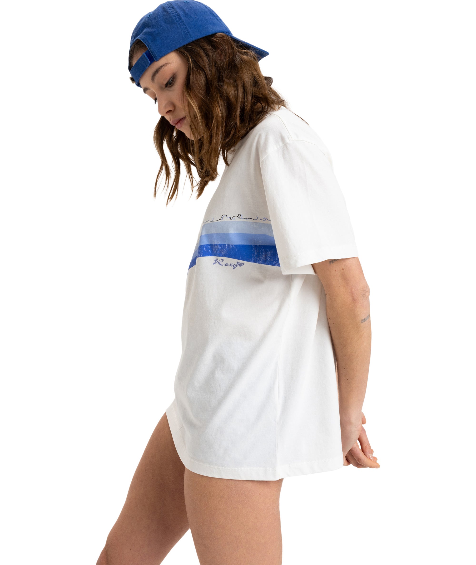 HANGLOOSE POSTER - T-SHIRT ERJZT05912 -WBS0 ROXY