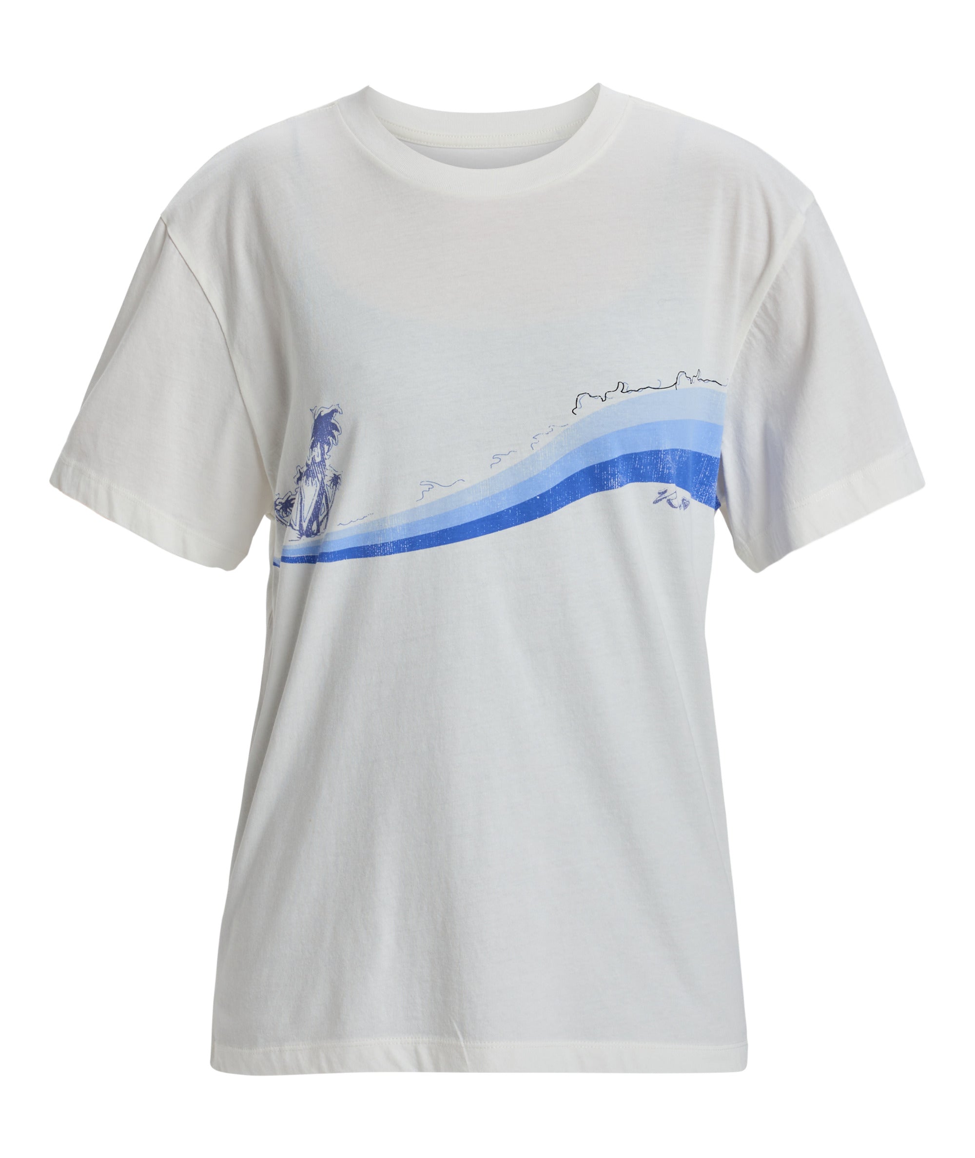 HANGLOOSE POSTER - T-SHIRT ERJZT05912 -WBS0 ROXY