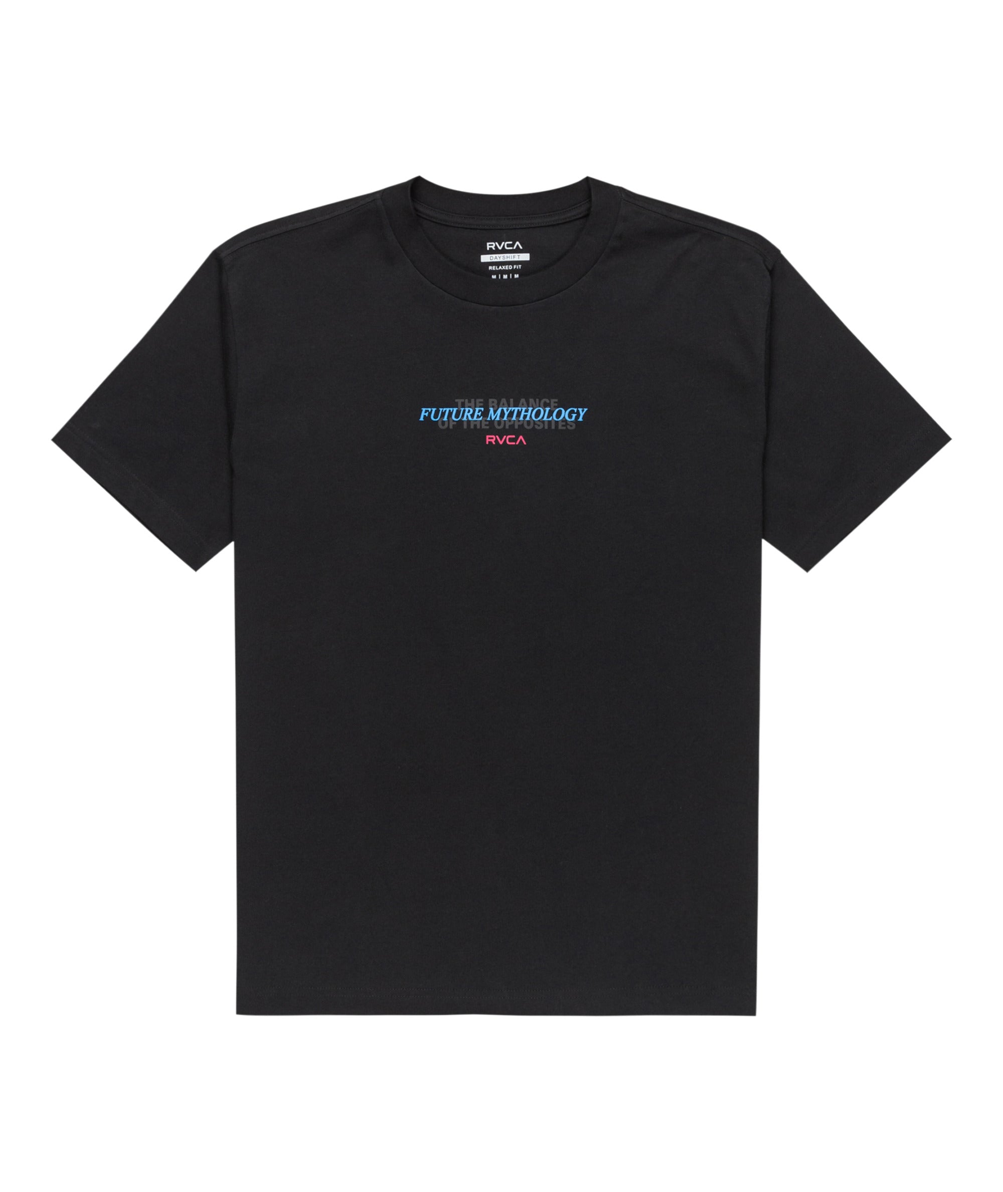 SUPERBLAST - T-SHIRT EVYZT00250 -BLK RVCA