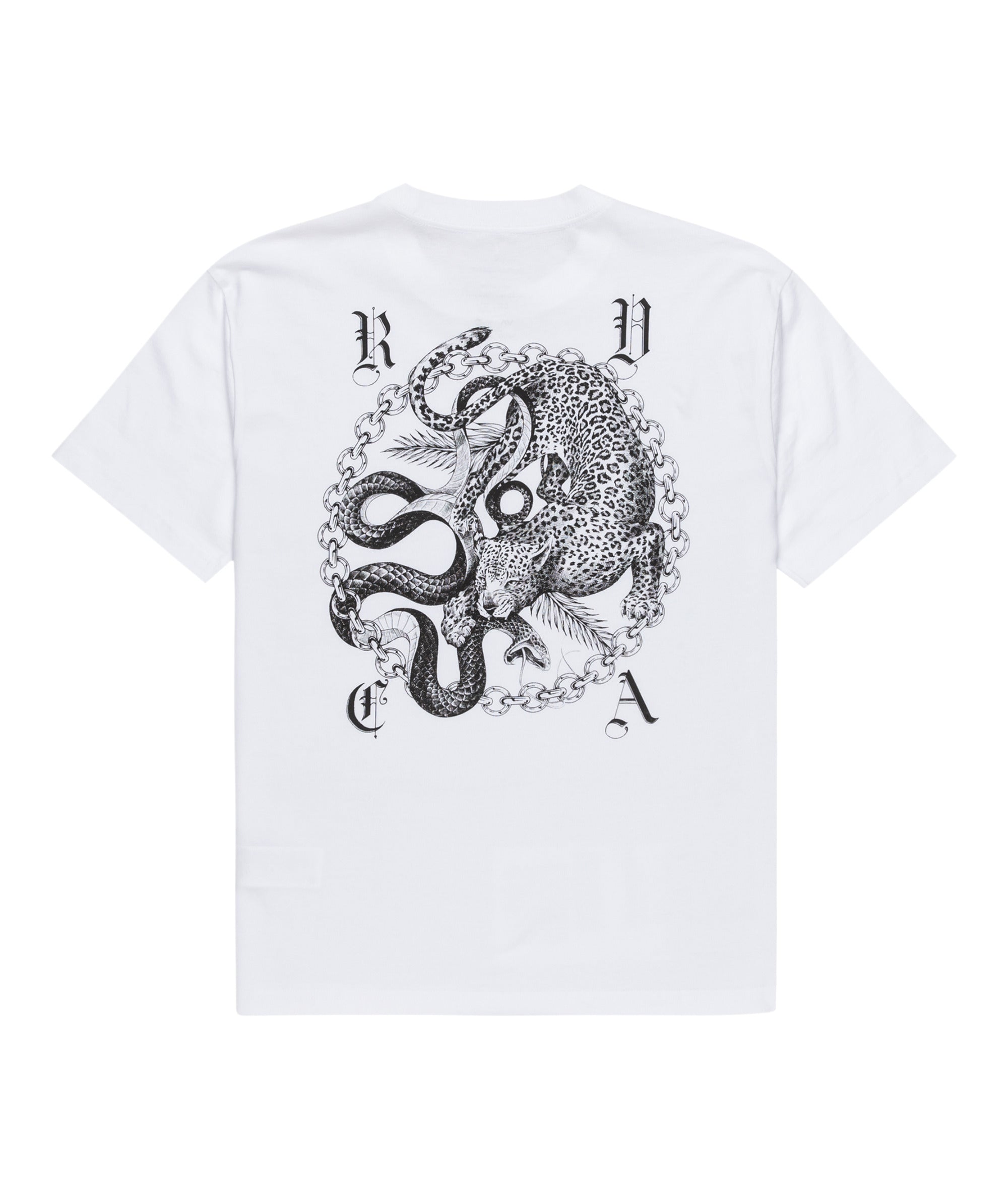 BENJ BATTLE - T-SHIRT EVYZT00254 -WHT RVCA