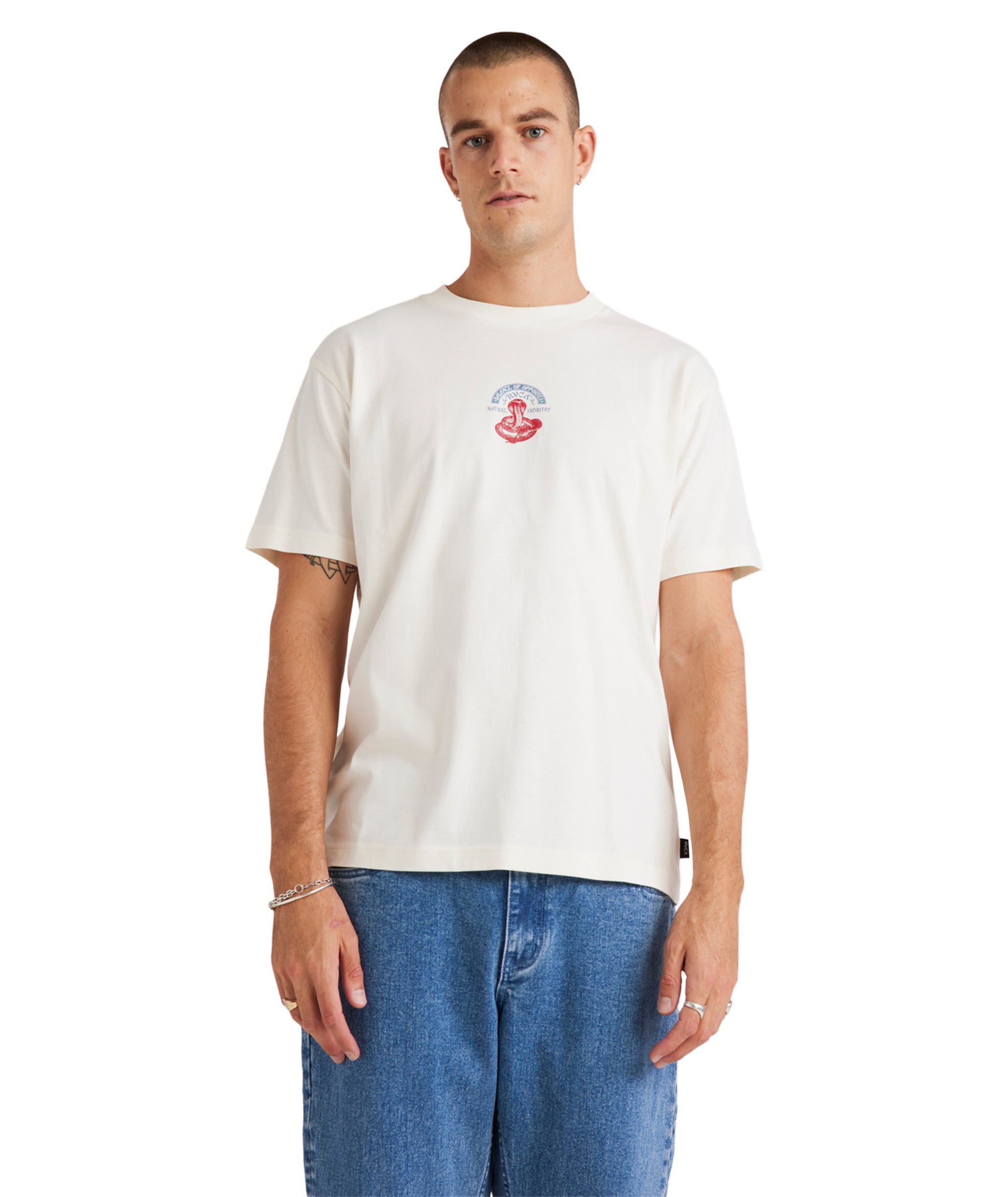 CHARMER - T-SHIRT UVYZT00911 -WBV0 RVCA