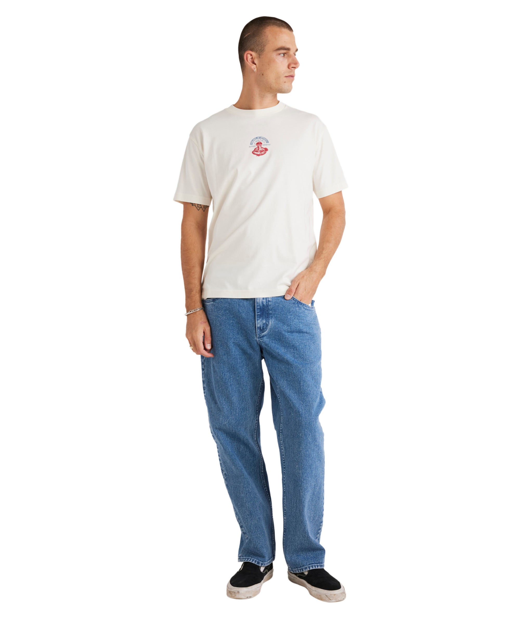 CHARMER - T-SHIRT UVYZT00911 -WBV0 RVCA