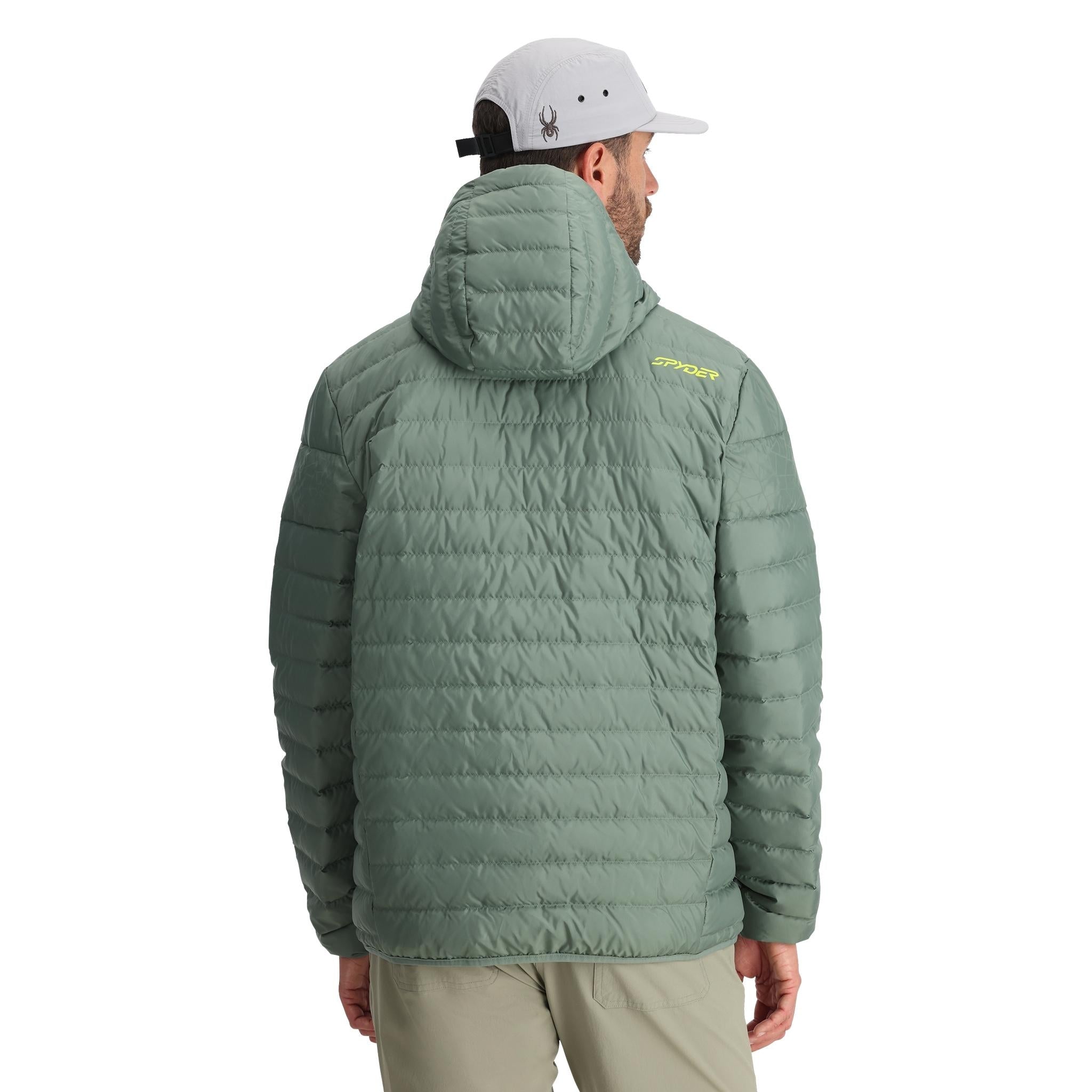 ZENITH HOODED DOWN JACKET - GIACCA 38A021412 -SUG SPYDER