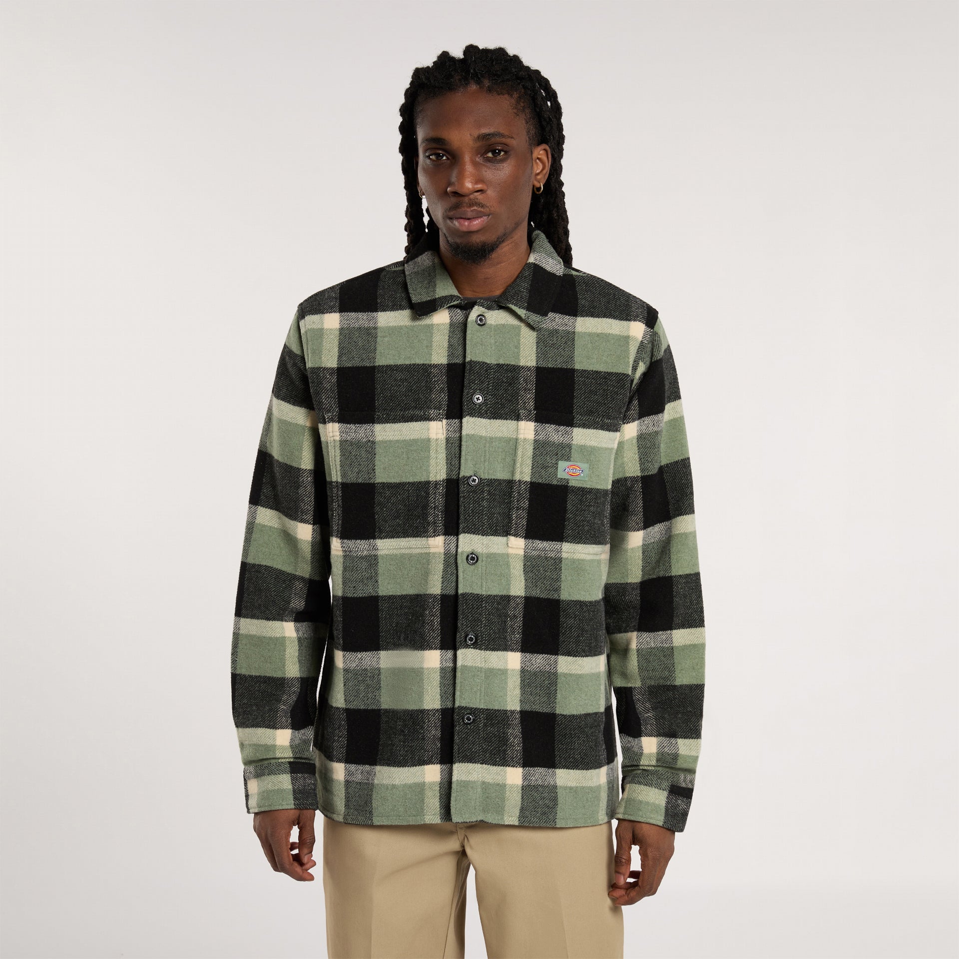 PLAID COALING - FELPA DK0A4XZZ L191 DICKIES