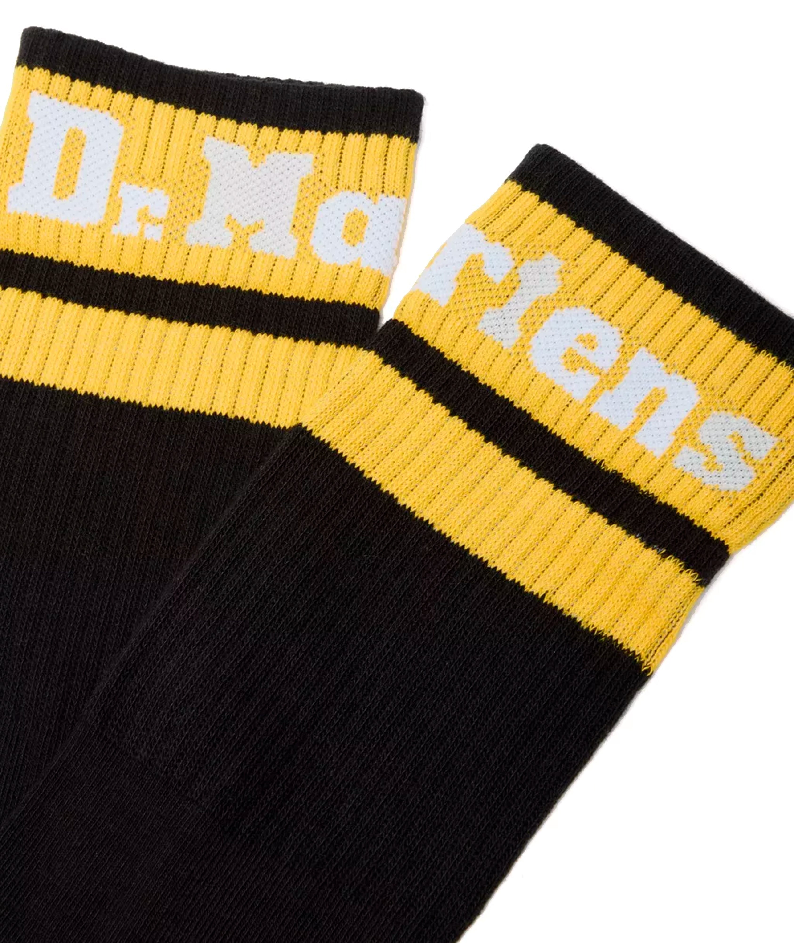 ATHLETIC LOGO SOCK - ORGANIC COTTON BLEND - CALZE AC681005 . DR MARTENS