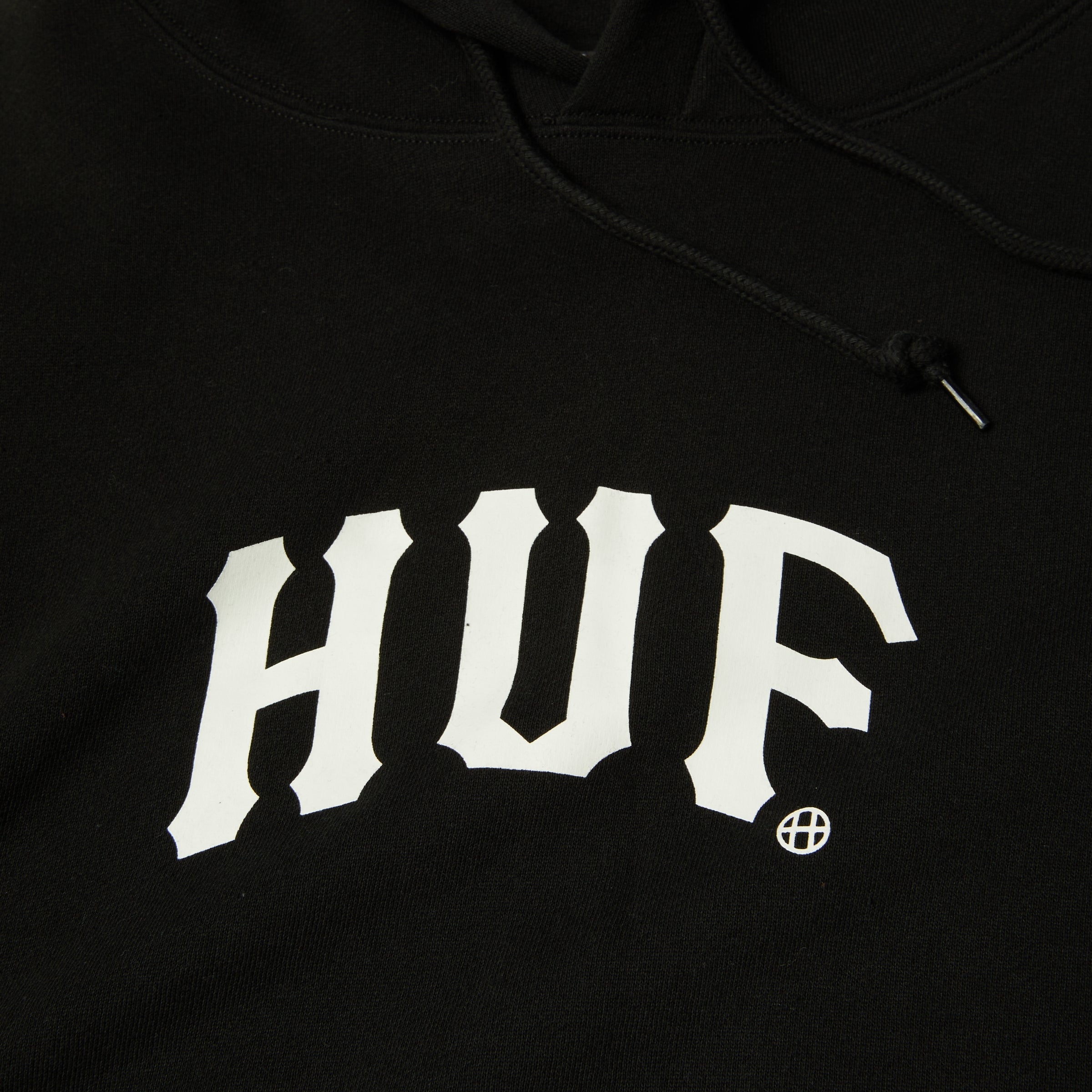 ARCH P/O HOODIE - FELPA 71MC0001161 -BLACK HUF