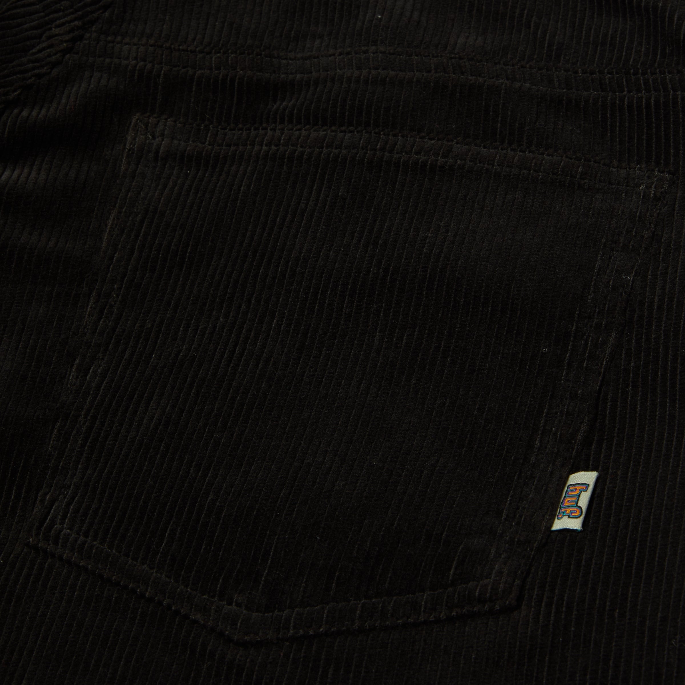 CROMER CORDUROY PANT - PANTALONE 71MC0001210 -BLACK HUF
