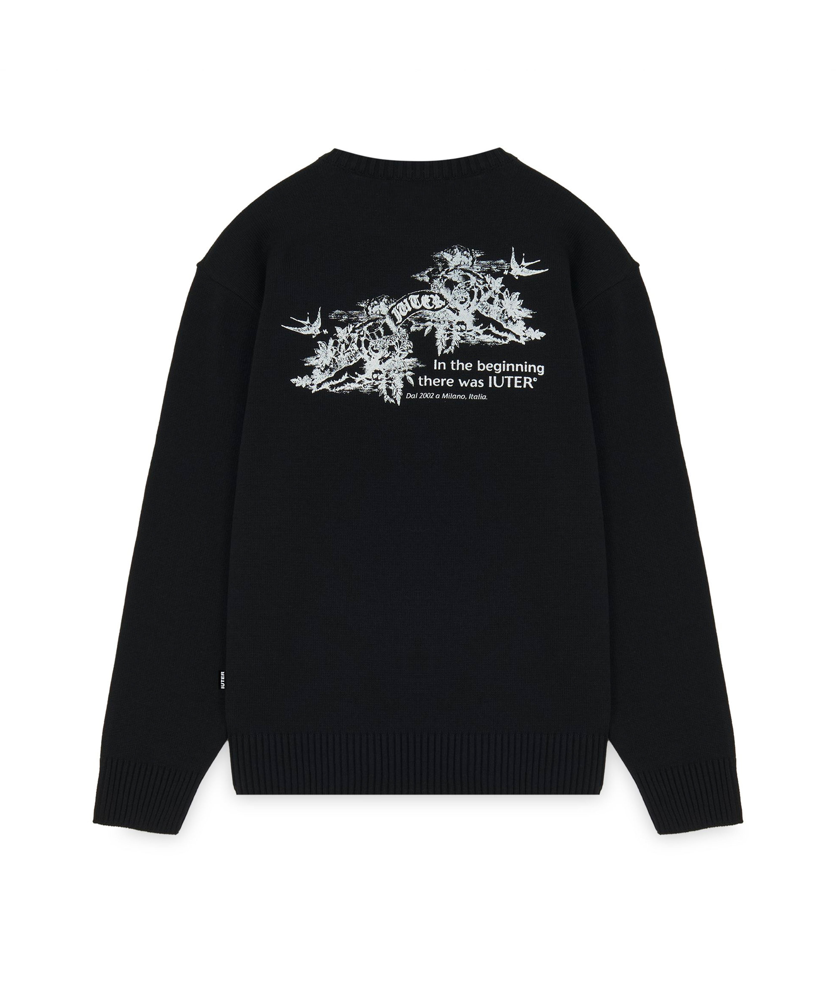 PARADISE - MAGLIA 25WIJM08 -BLACK IUTER