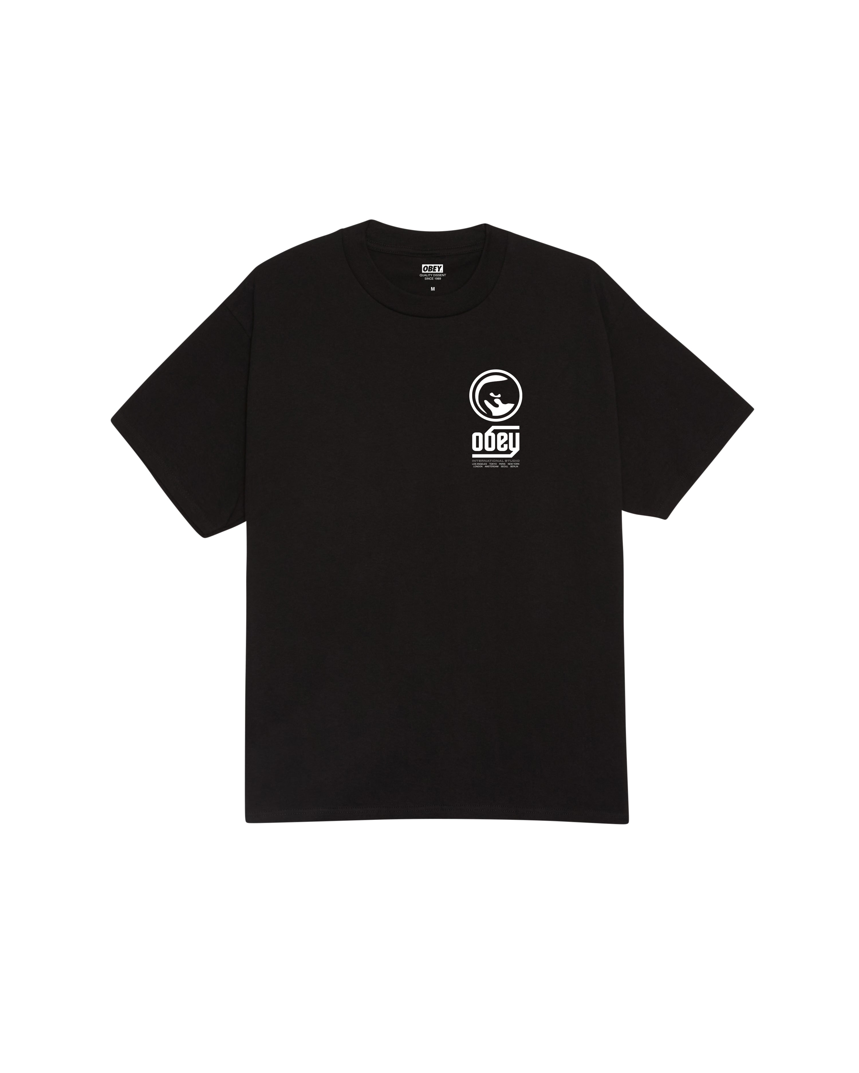 TRADEMARK - T-SHIRT 22MC0001587 -BLK OBEY