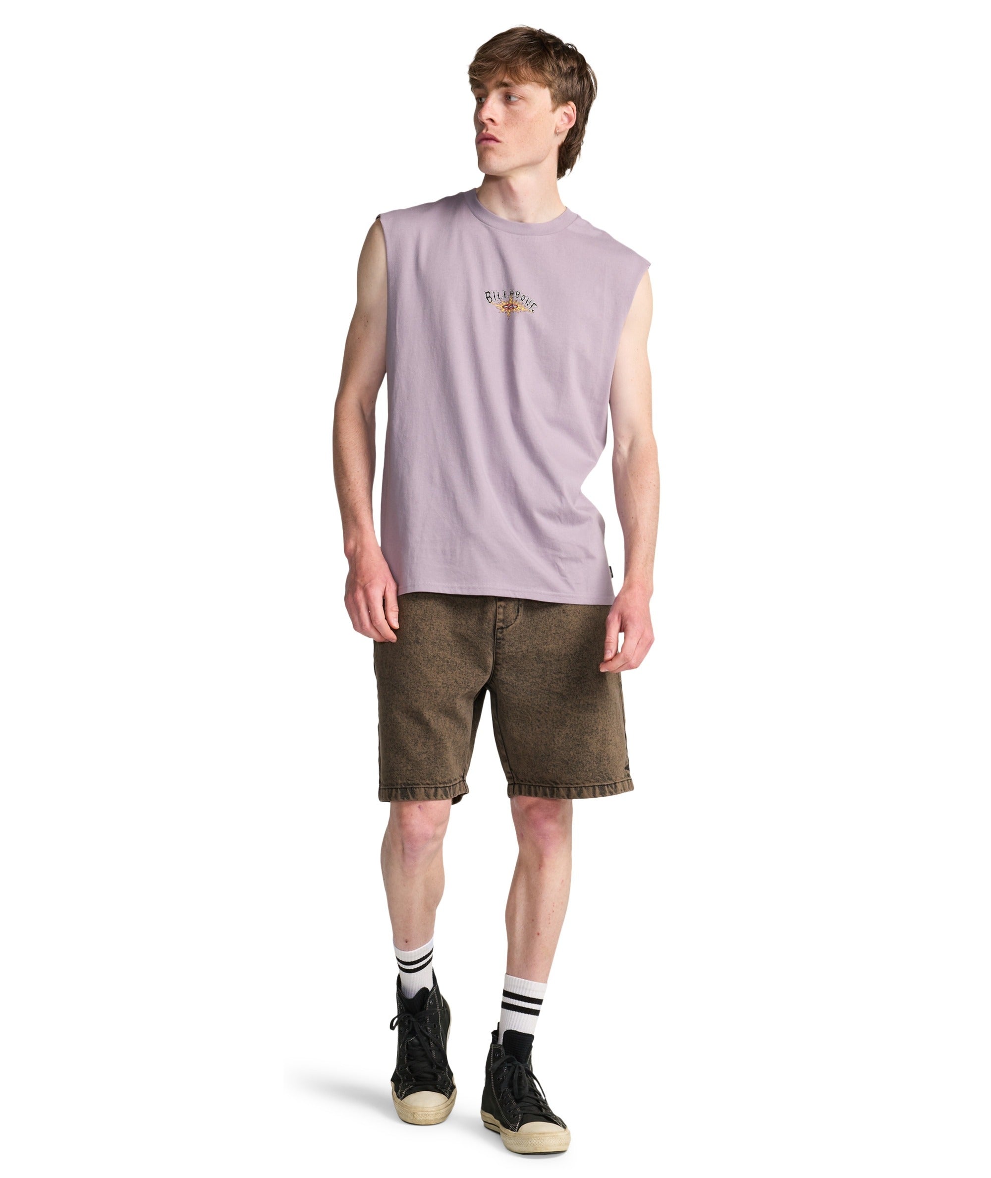 BURN OUT MU - T-SHIRT EBYZT00492 -SKW0 BILLABONG