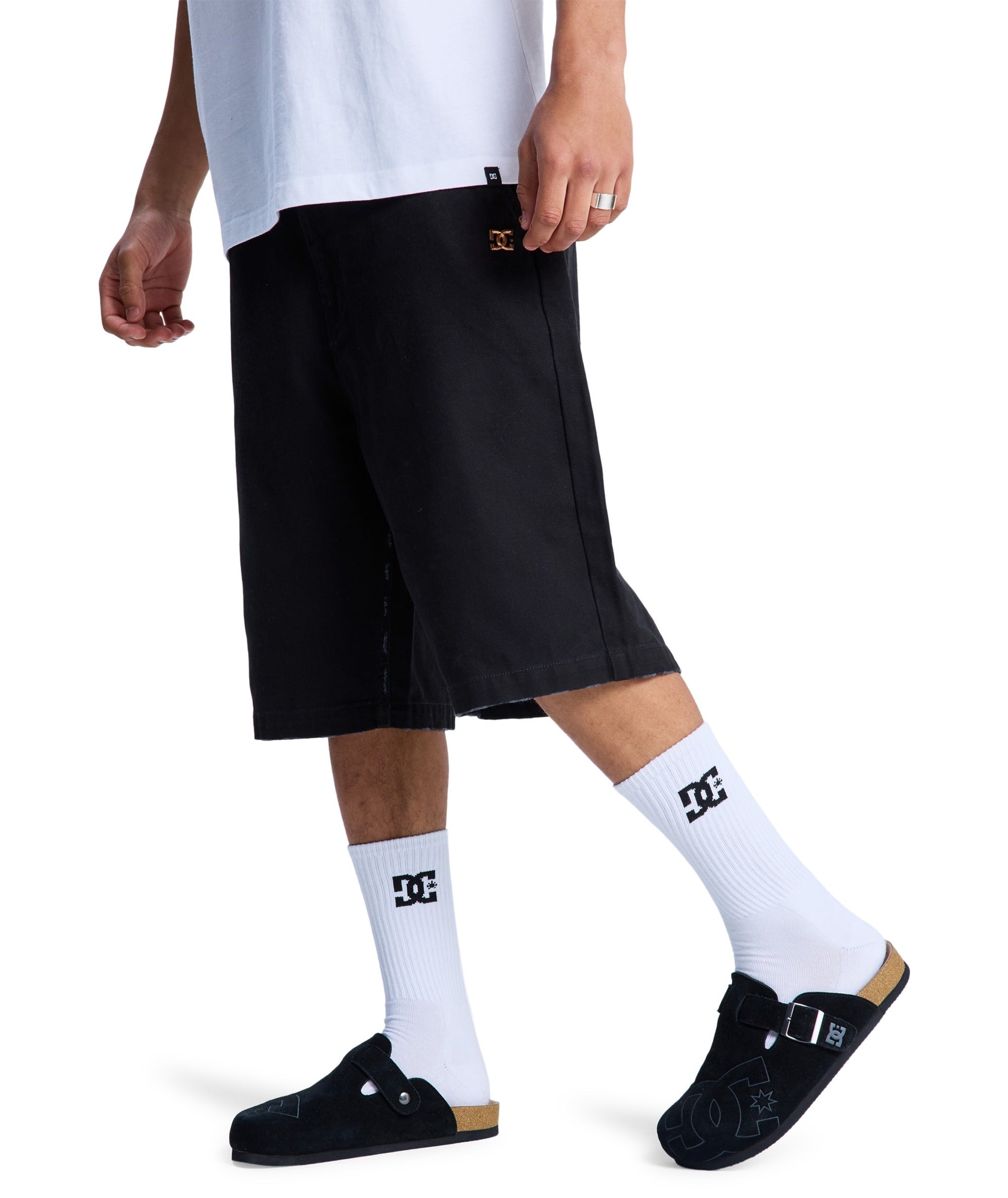 STRESSED 5 POCKET - SHORTS EDYWS03167 -KVJ0 DC