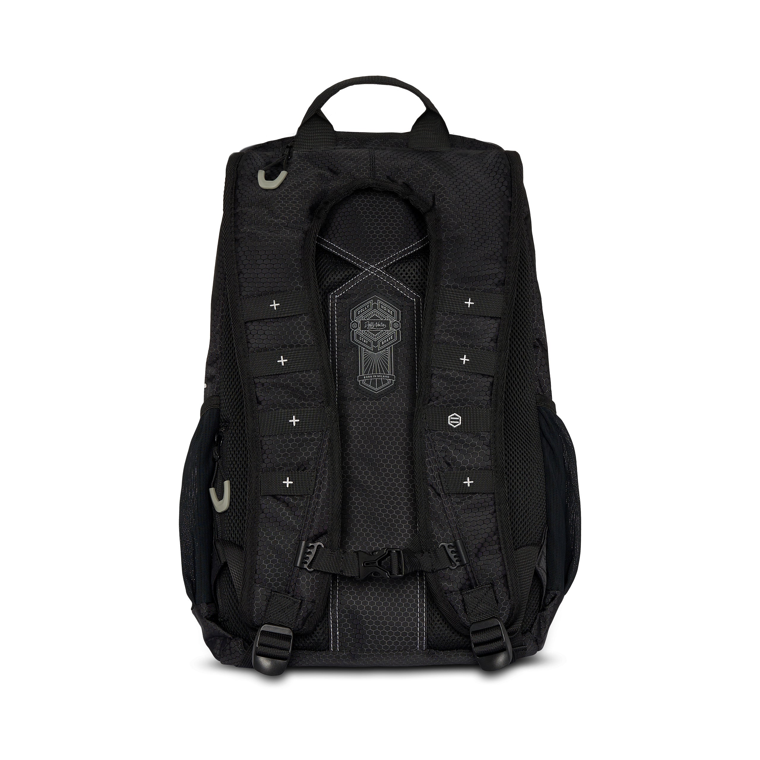 DOLLY NOIRE TACTICAL REFLEVTIVE BACKPACK - ZAINO BA997-BJ -01 DOLLY NOIRE