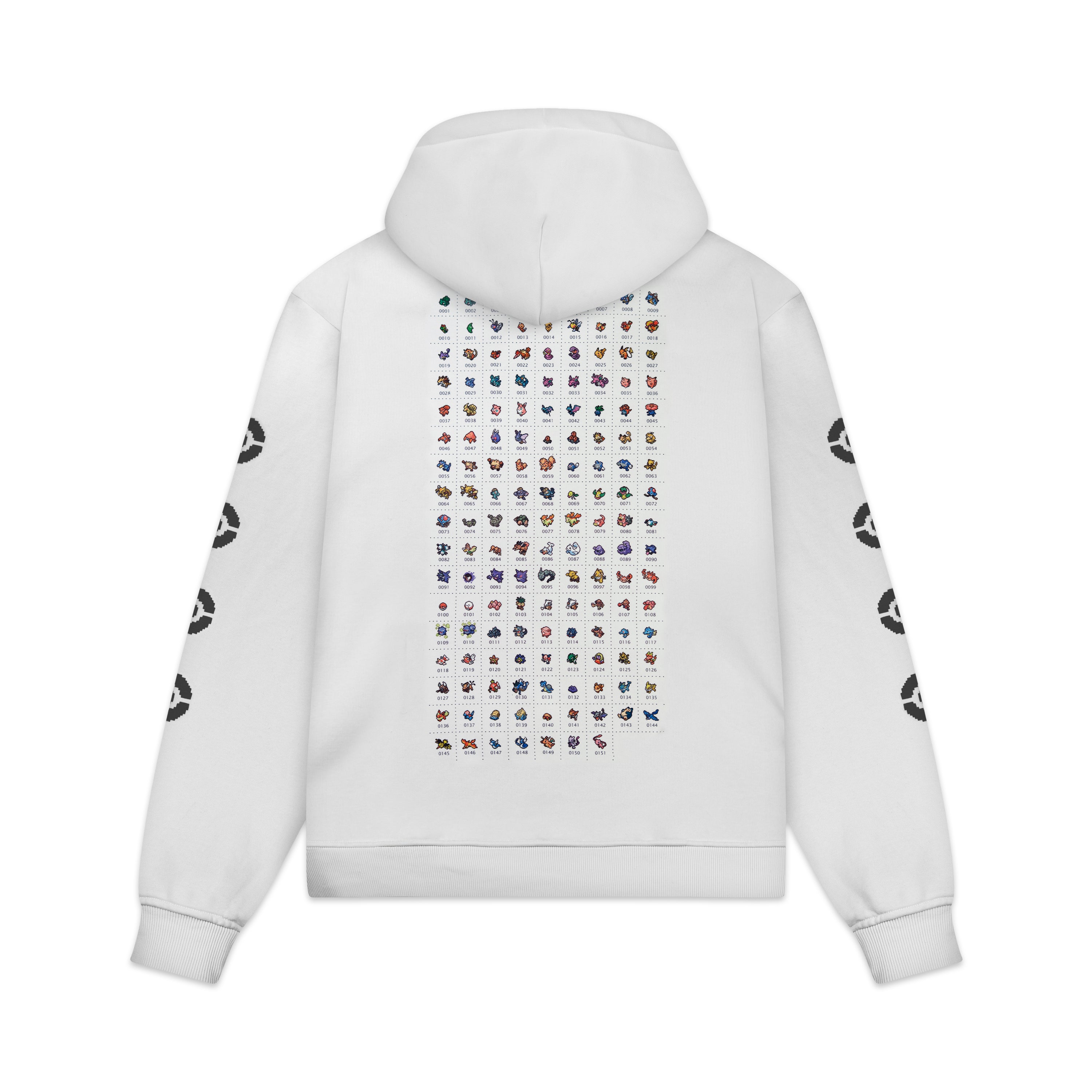 POKÉDEX HOODIE - FELPA SW1159-GQ -02 DOLLY NOIRE