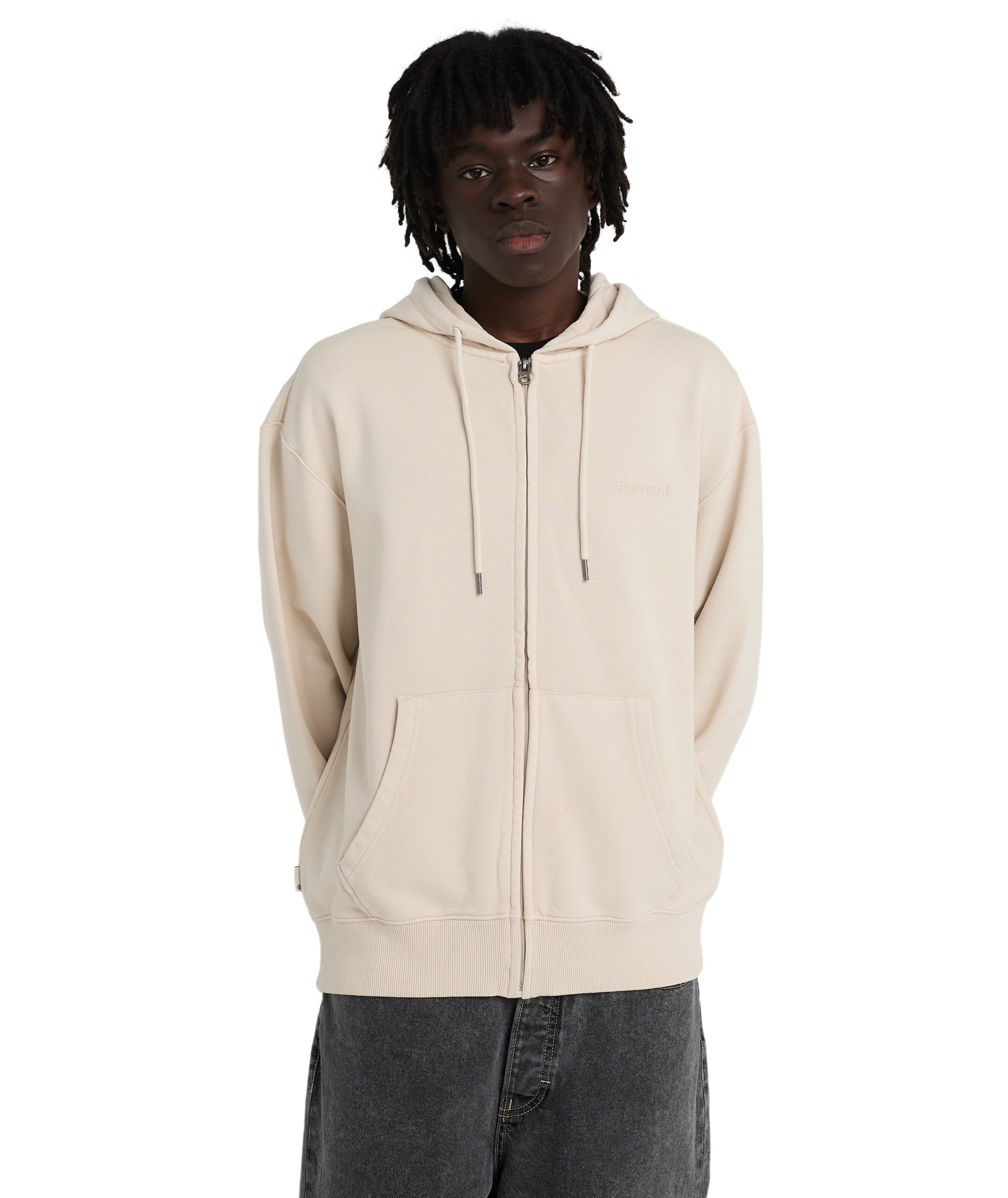 LOWCASE PIGMENT ZIP - FELPA ELYFT00219 -TEG0 ELEMENT