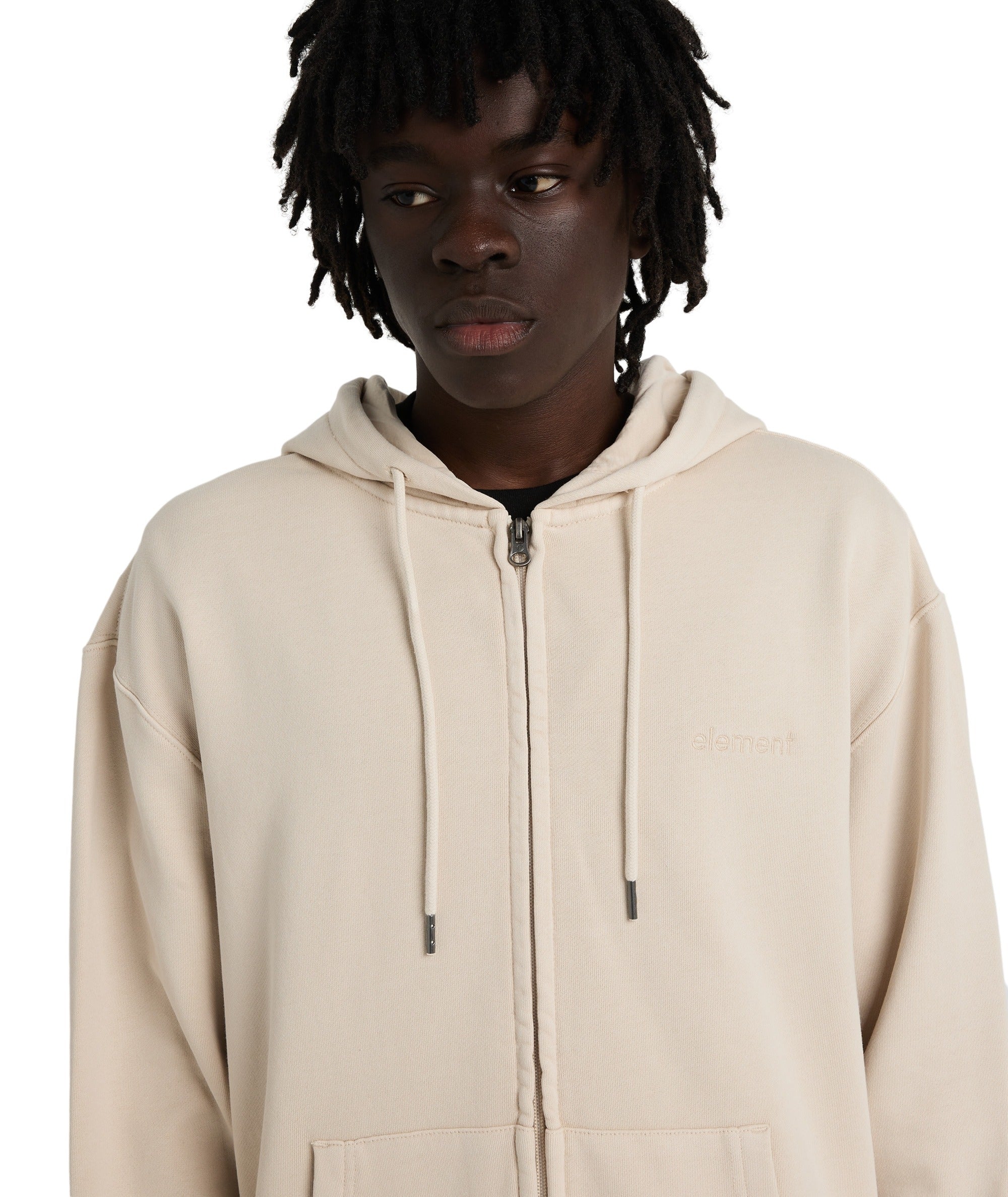 LOWCASE PIGMENT ZIP - FELPA ELYFT00219 -TEG0 ELEMENT