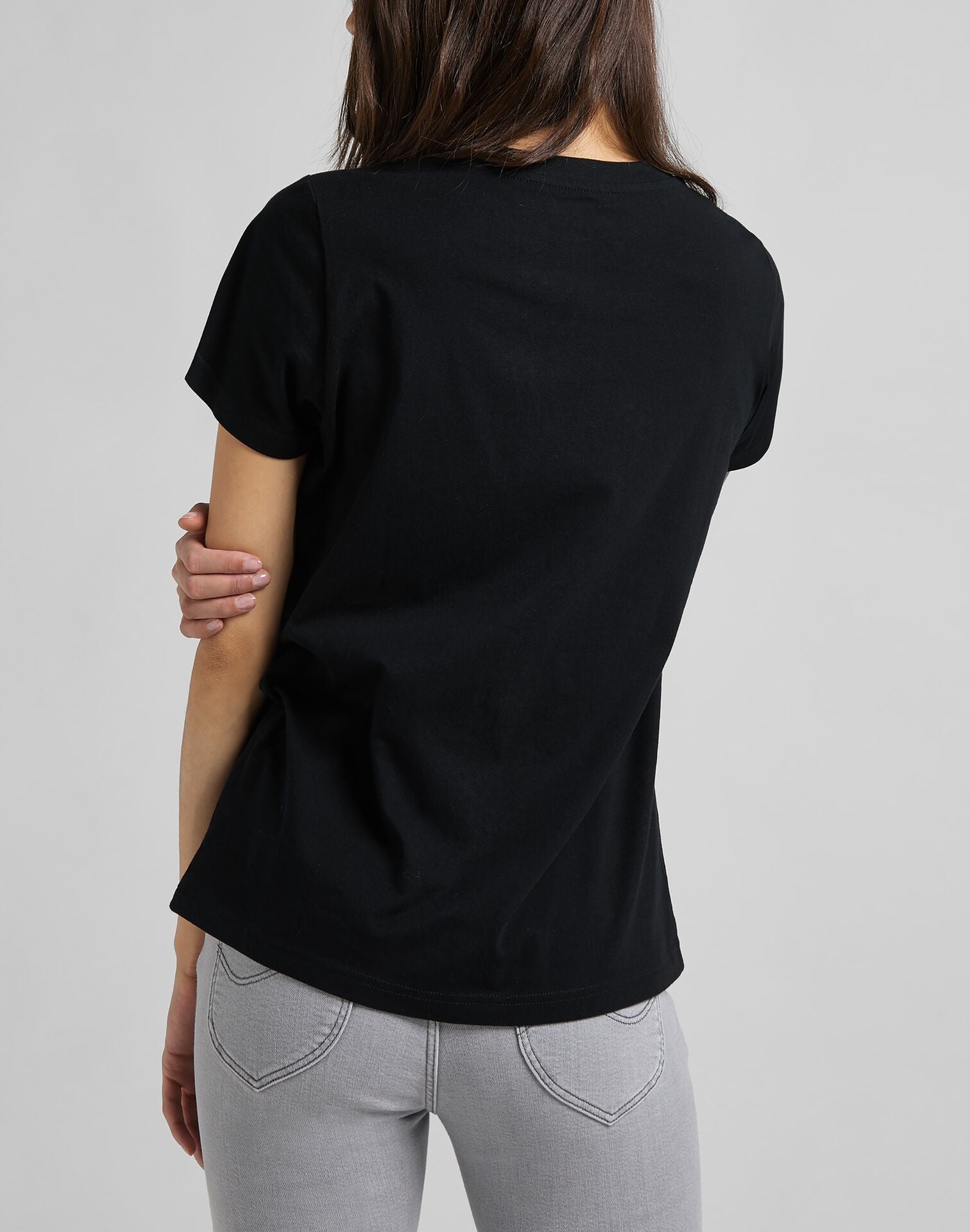 LOGO BLACK - T-SHIRT 112109467 . LEE
