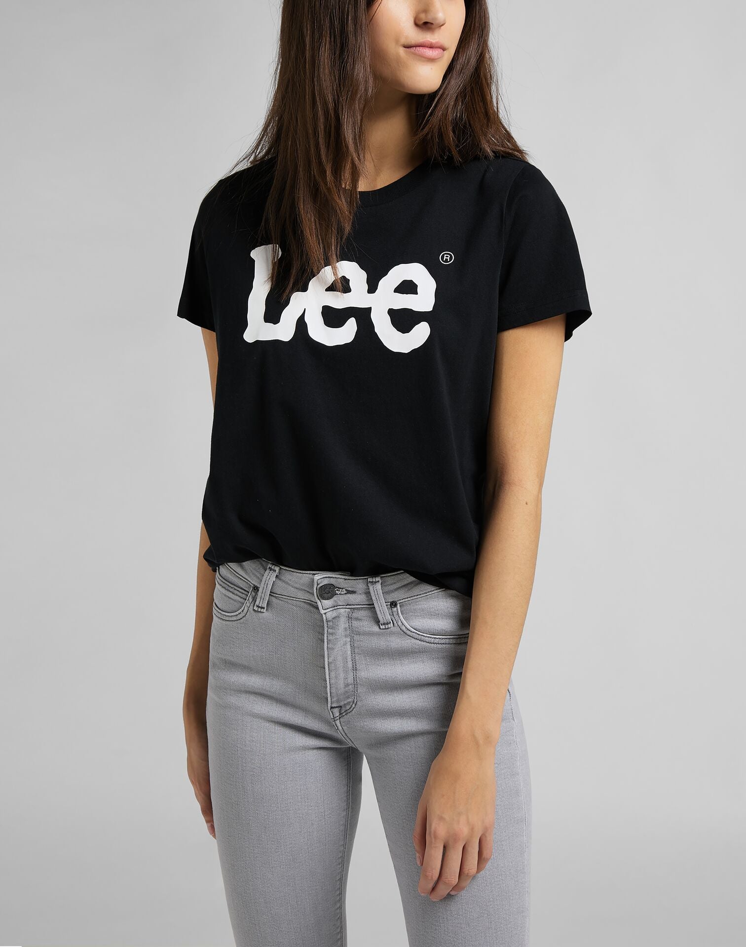 LOGO BLACK - T-SHIRT 112109467 . LEE
