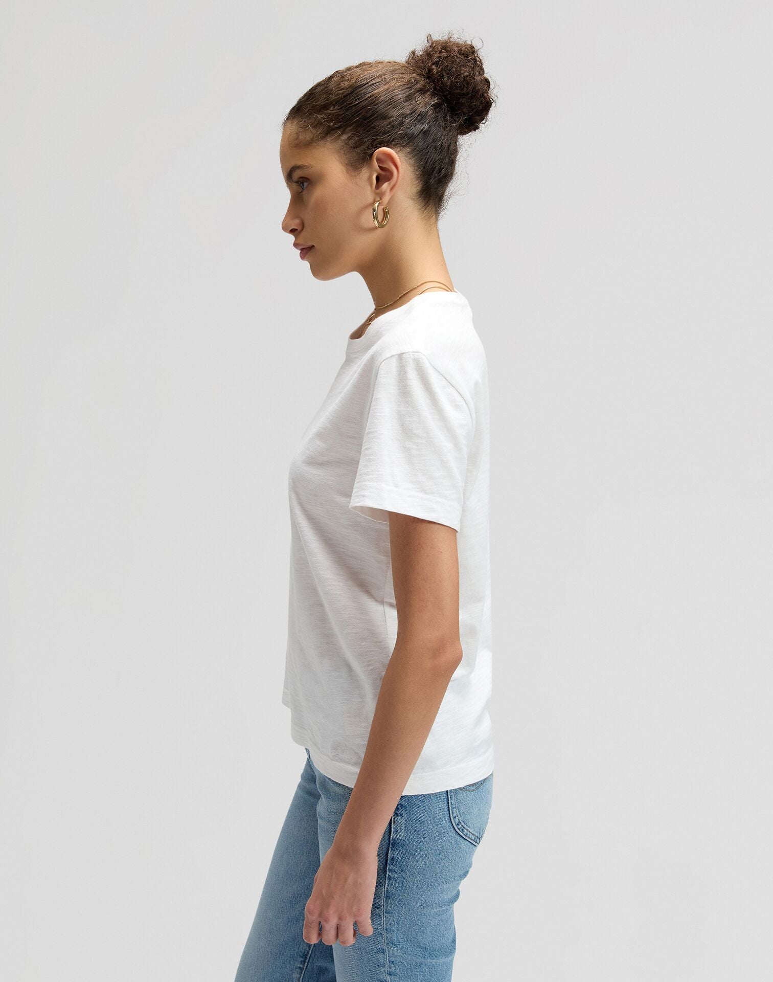 PERFECT BRIGHT WHITE - T-SHIRT 112355195 . LEE