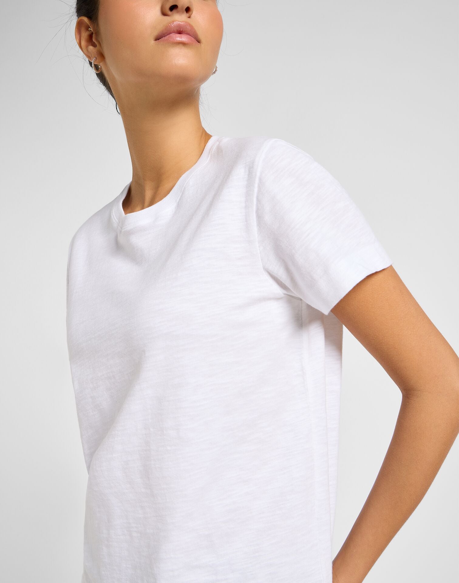 PERFECT BRIGHT WHITE - T-SHIRT 112355195 . LEE