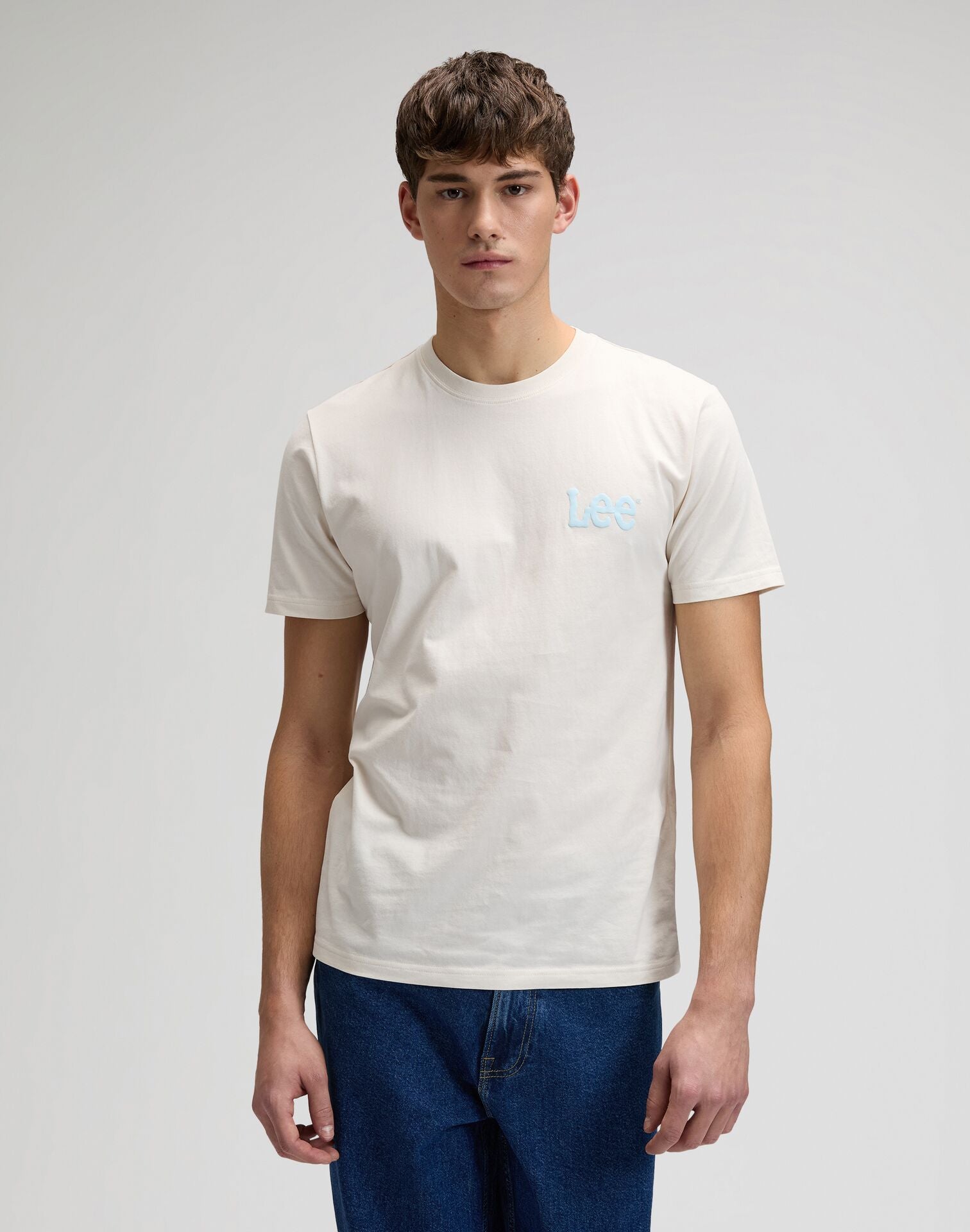 MEDIUM WOBBLY LEE NATURAL - T-SHIRT 112376489 . LEE