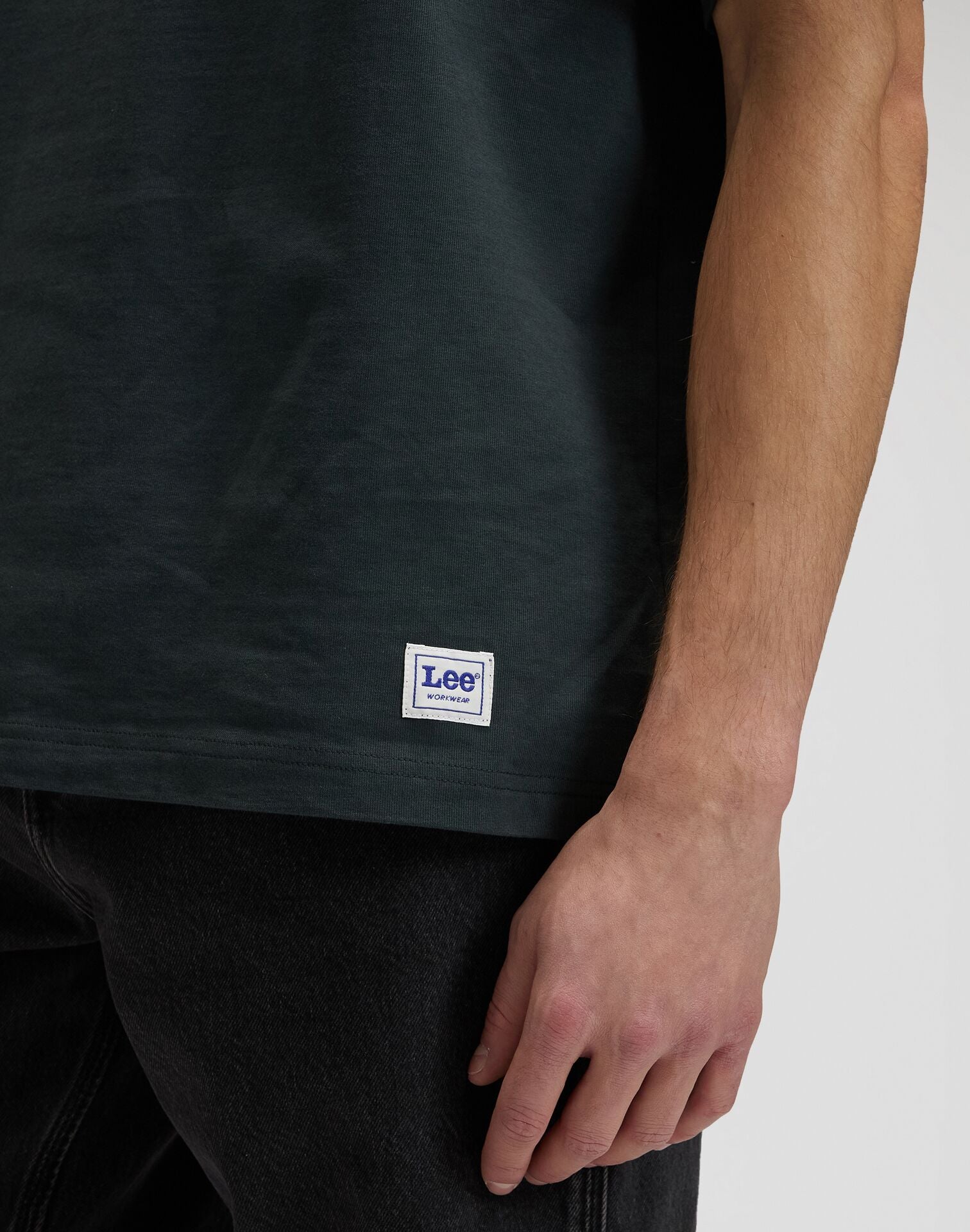 WORKWEAR BOXY WASHED BLACK - T-SHIRT 112378724 . LEE
