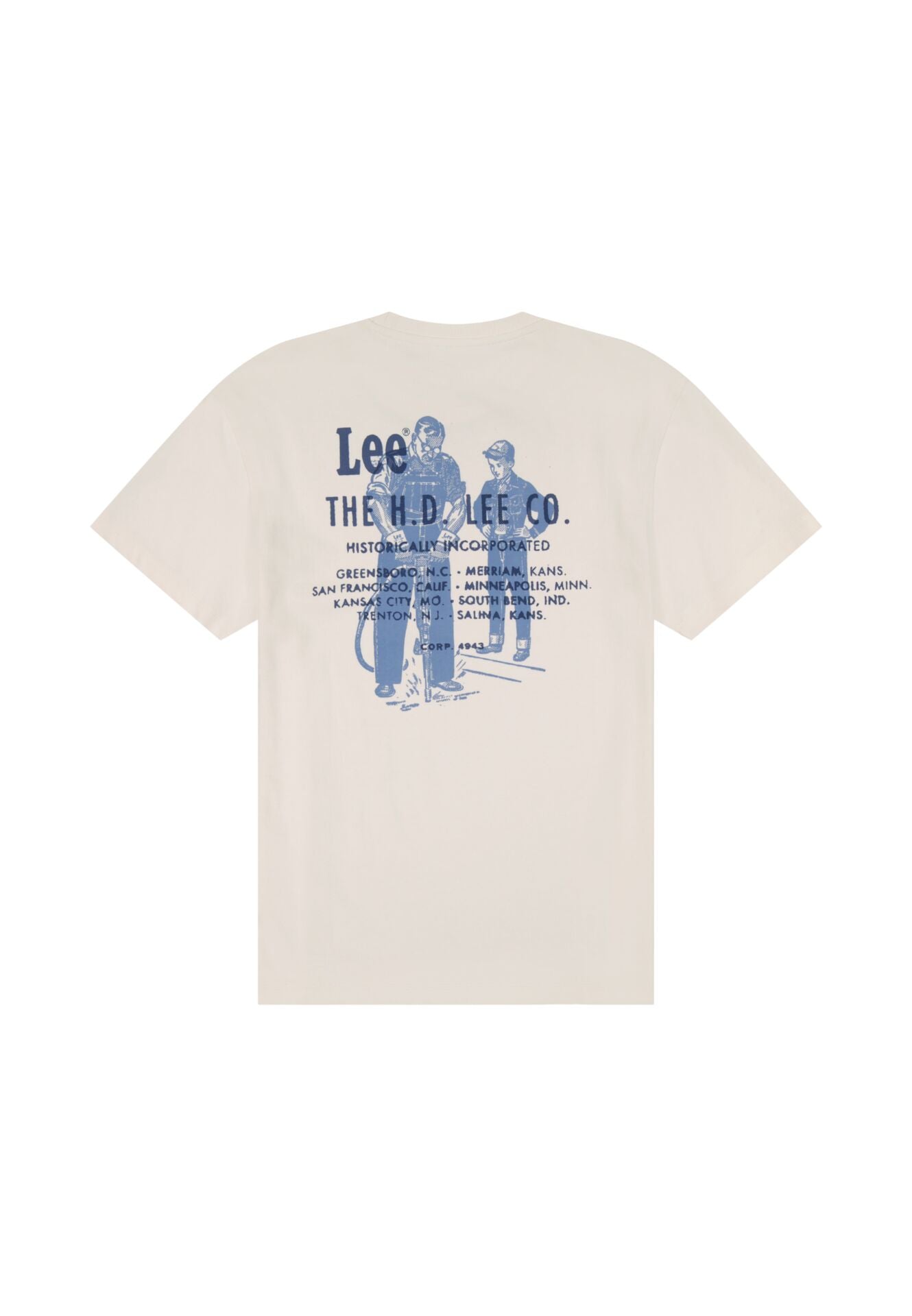 WORKWEAR WORKER NATURAL - T-SHIRT 112378769 . LEE