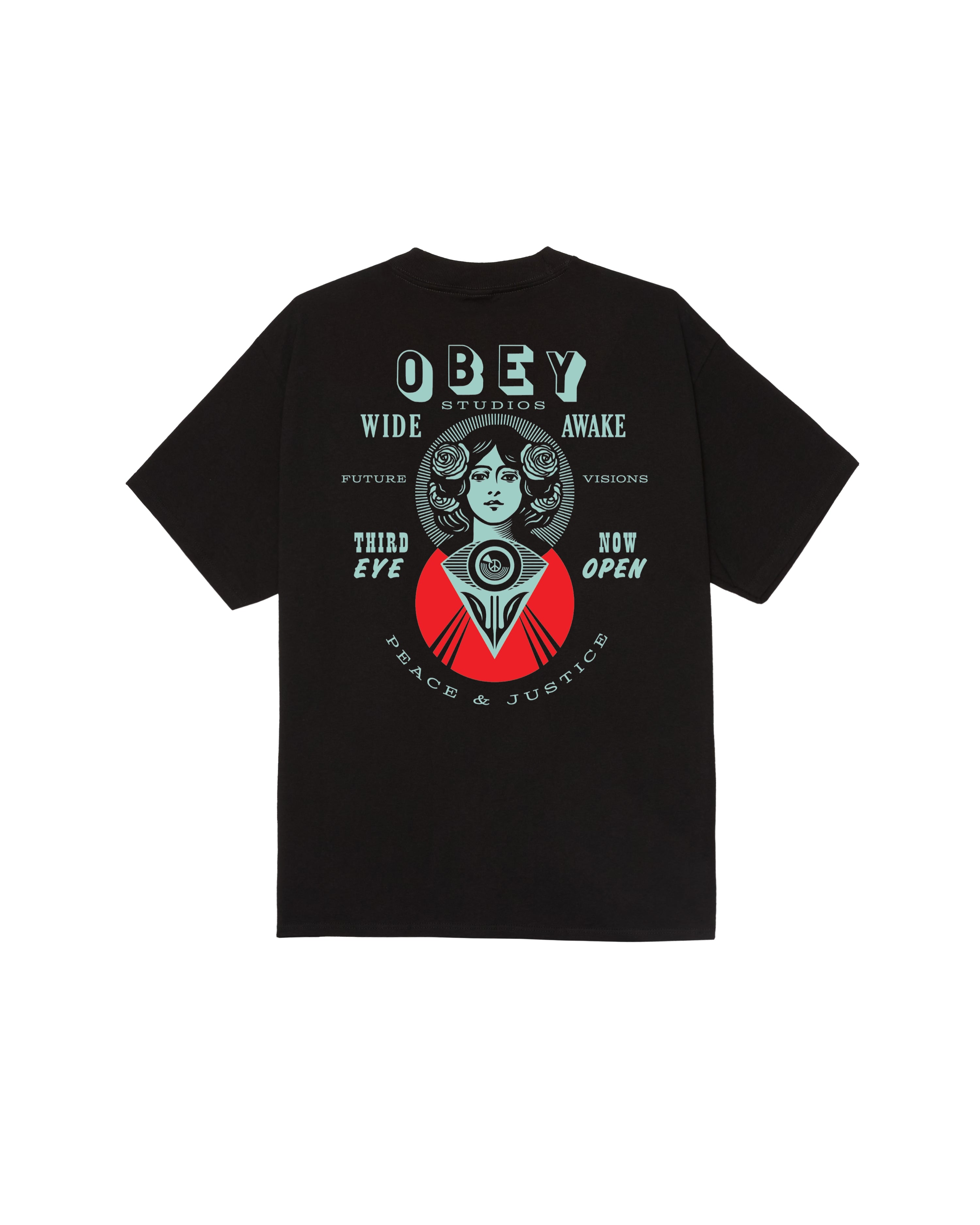 MAKE ART THIRD EYE - T-SHIRT 22MC0001694 -BLK OBEY