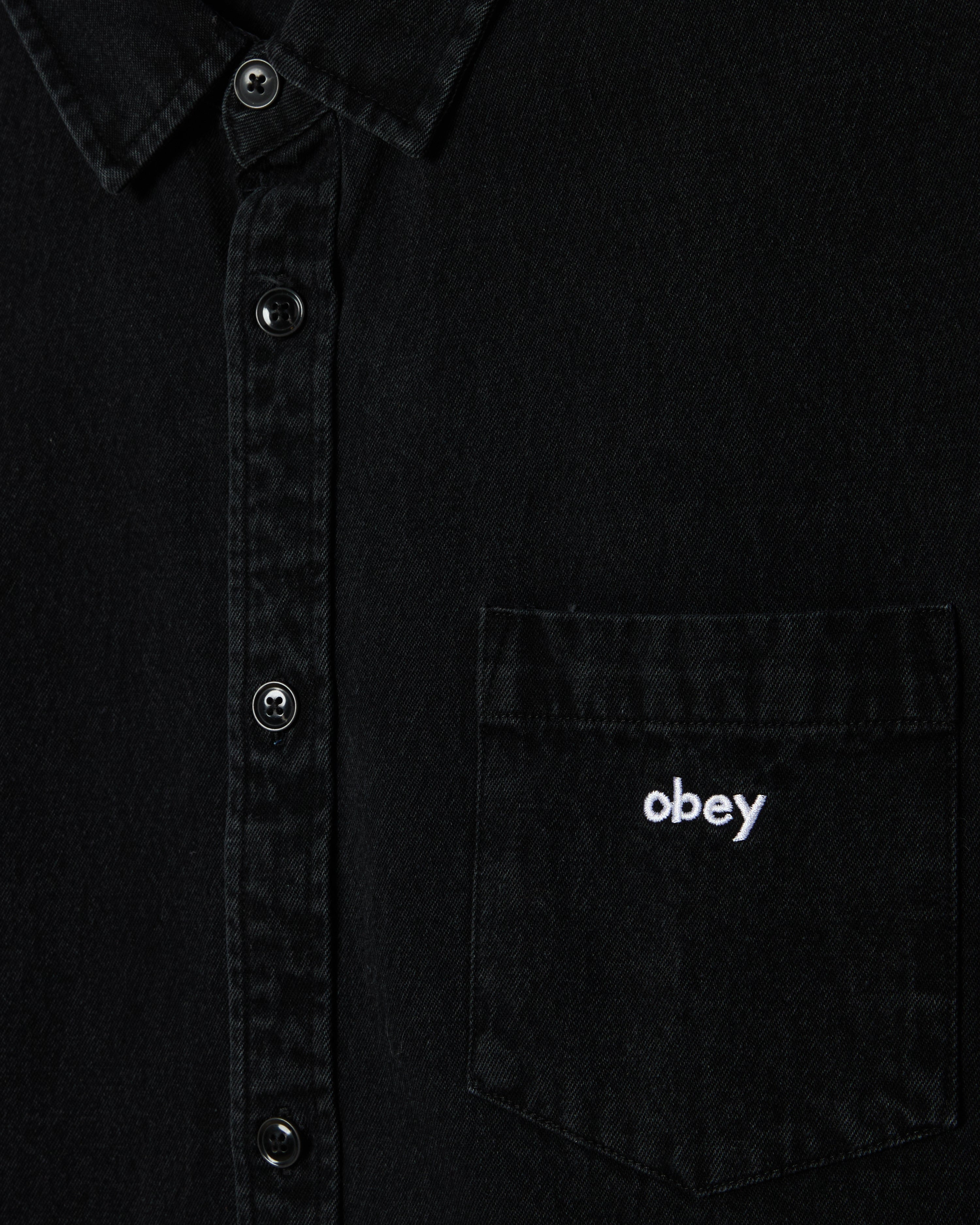 OWENS DENIM - CAMICIA 22MC0001728 -FBL OBEY