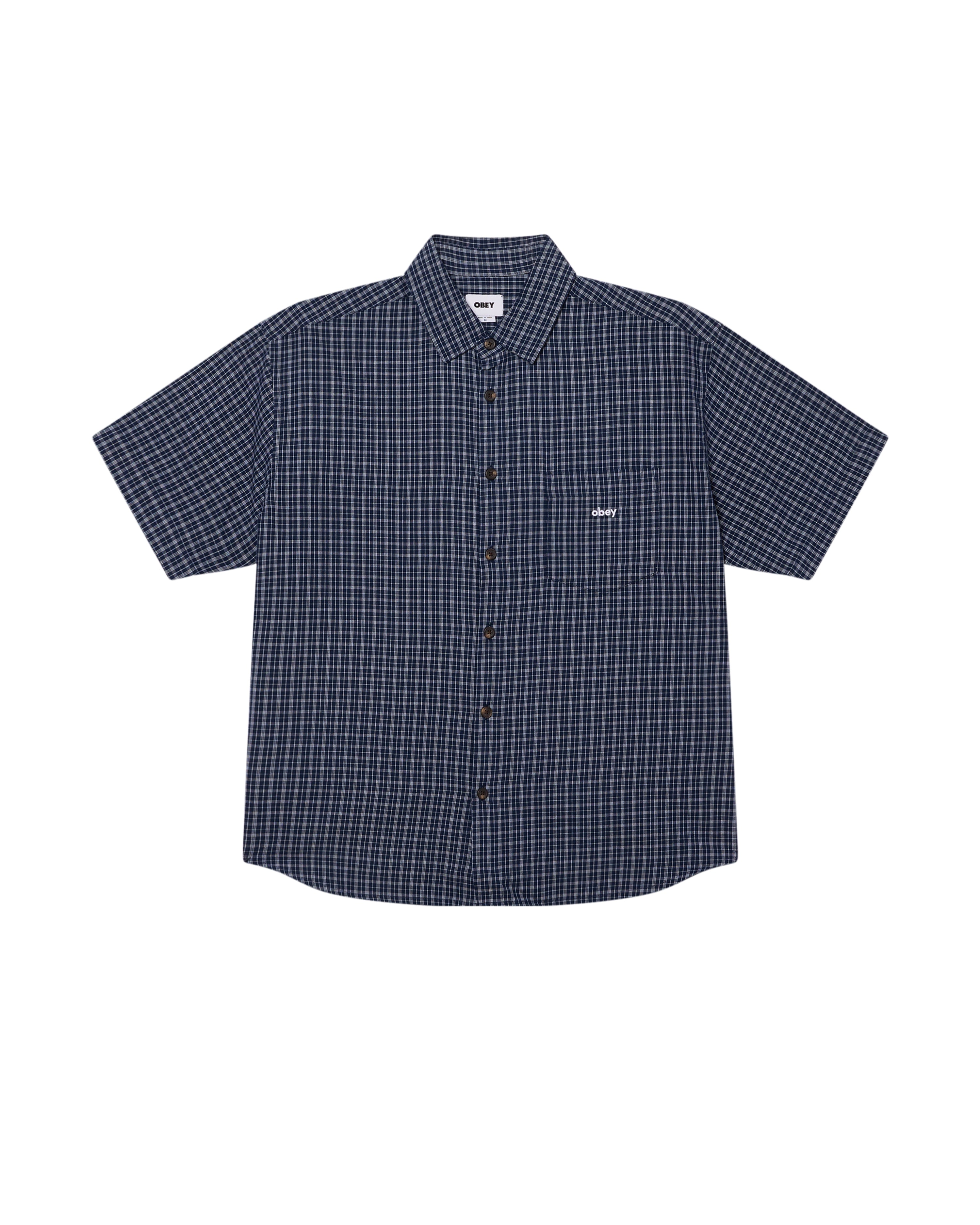 BIGWIG IAN WOVEN - CAMICIA 22MC0001730 -ANV OBEY