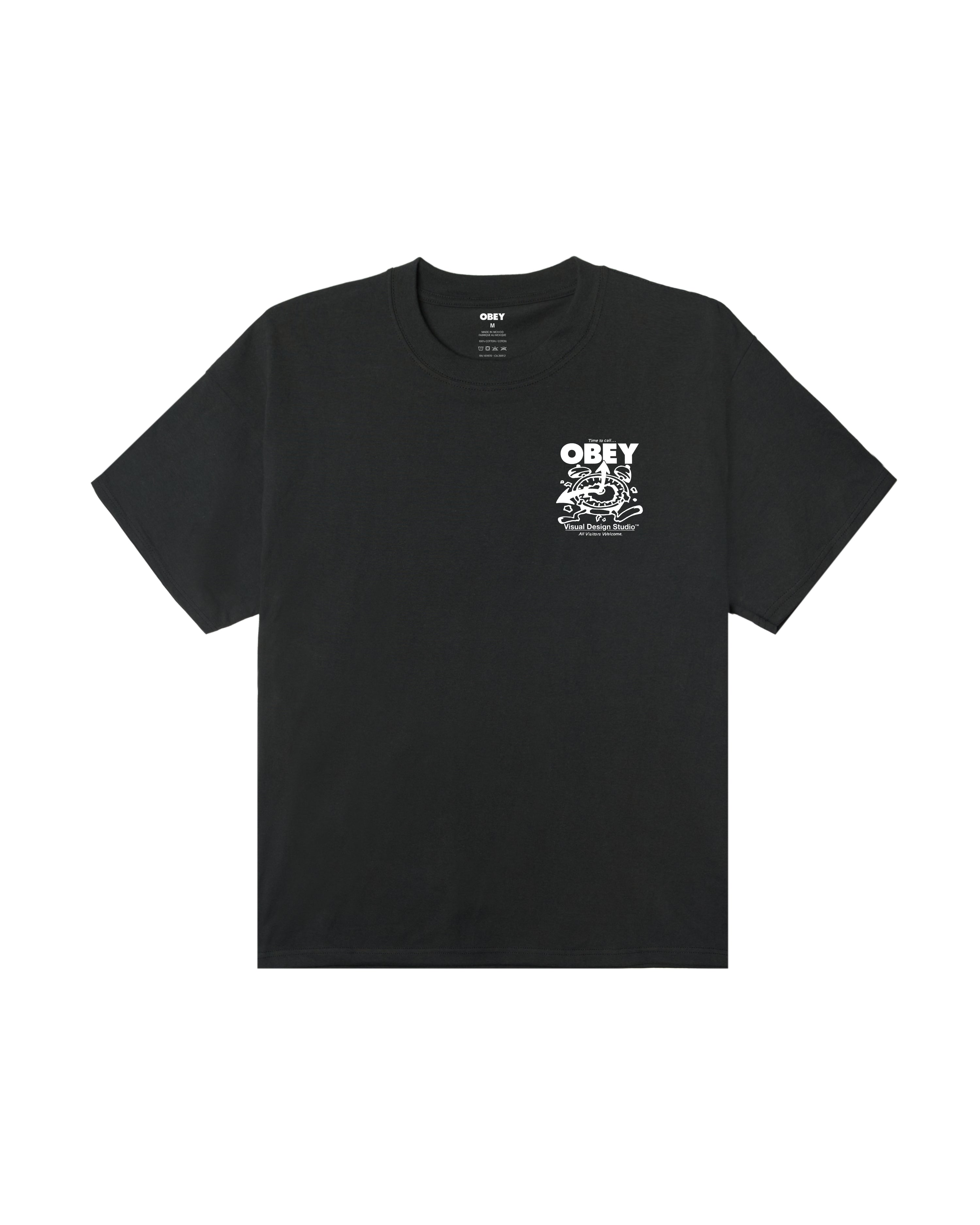 TIME TO CALL OBEY - T-SHIRT 22MC0001771 -VBL OBEY