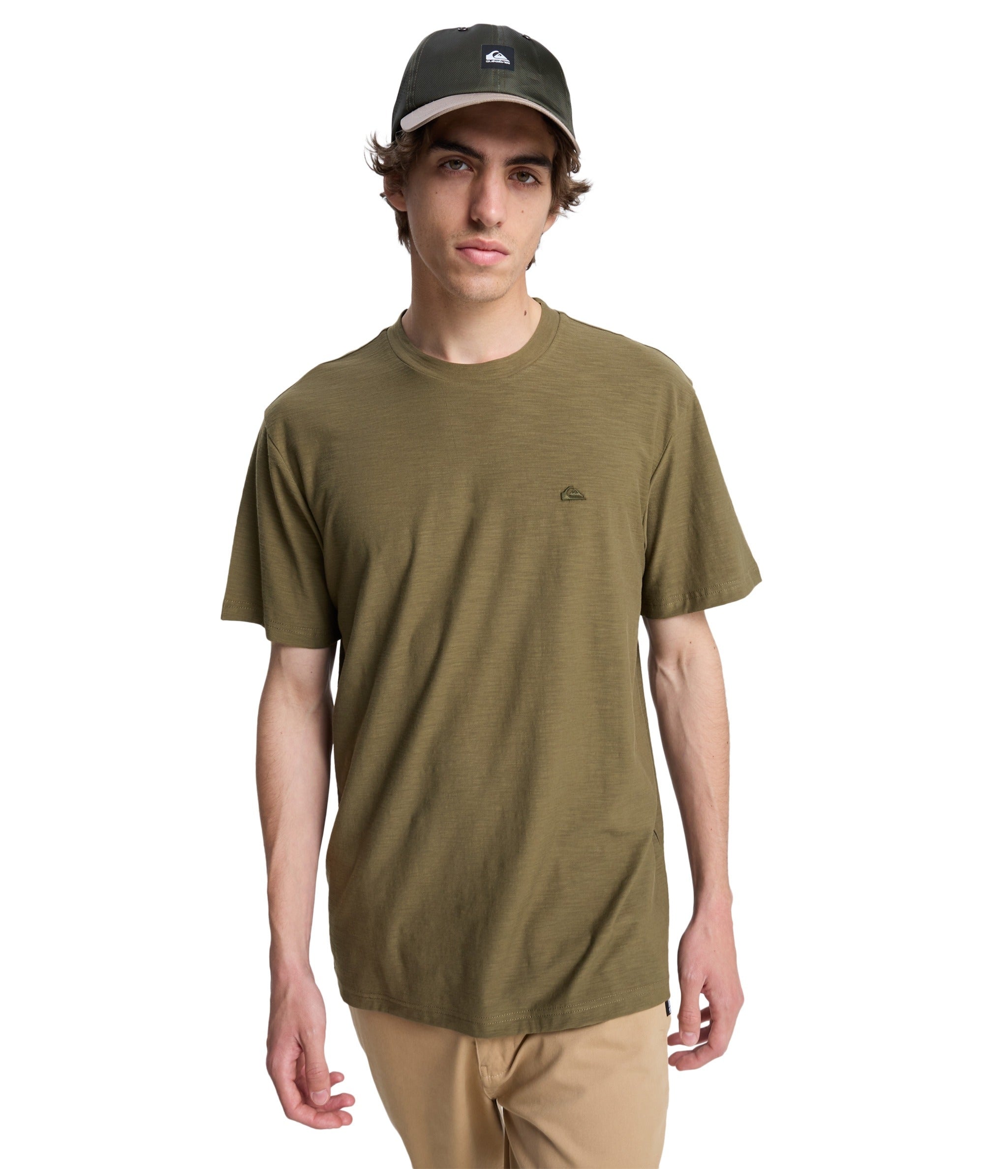 SLUB ROUNDNECK - T-SHIRT EQYKT04391 -CRE0 QUIKSILVER