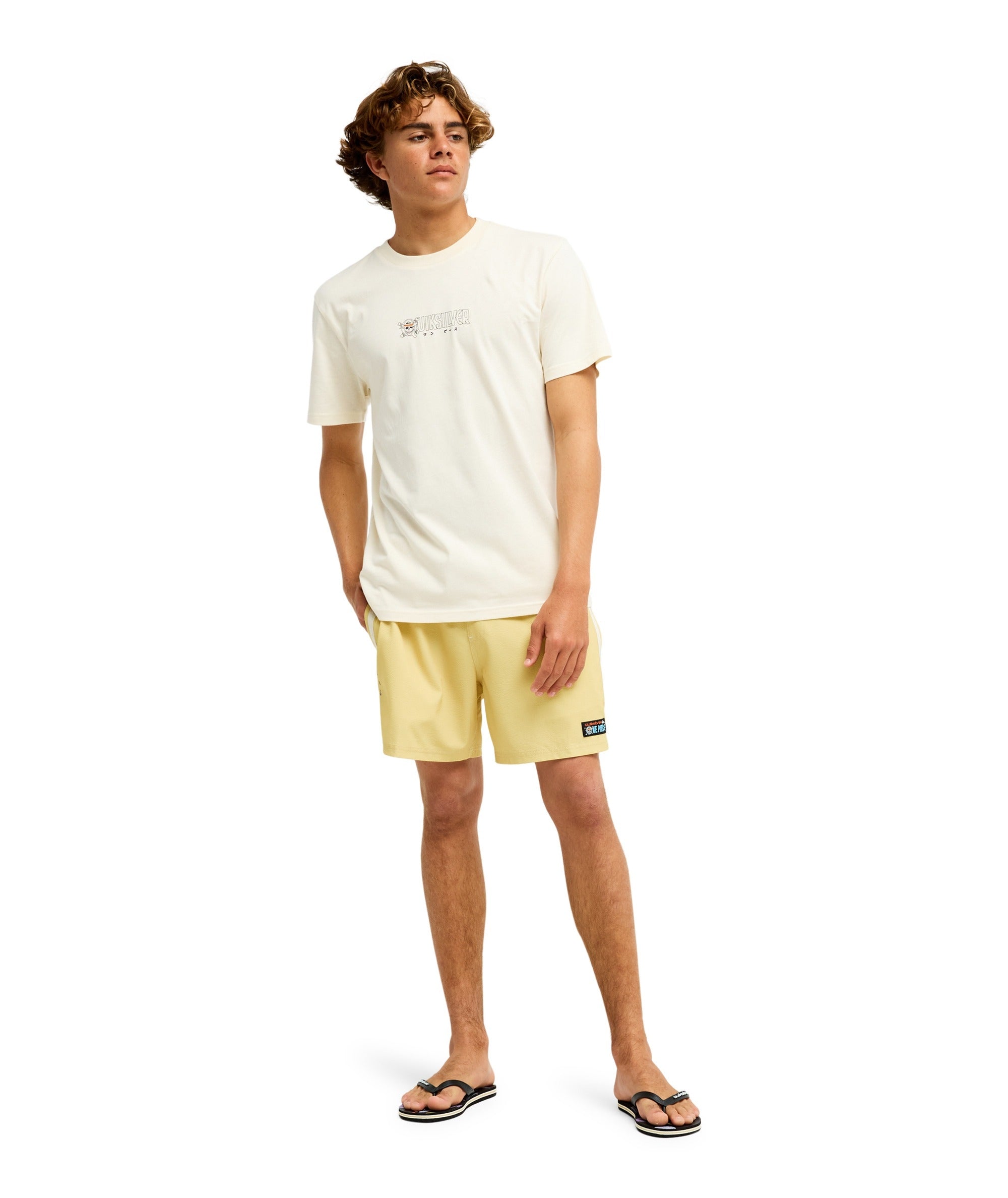 ONE PIECE WANTED - T-SHIRT EQYZT08509 -BWT QUIKSILVER