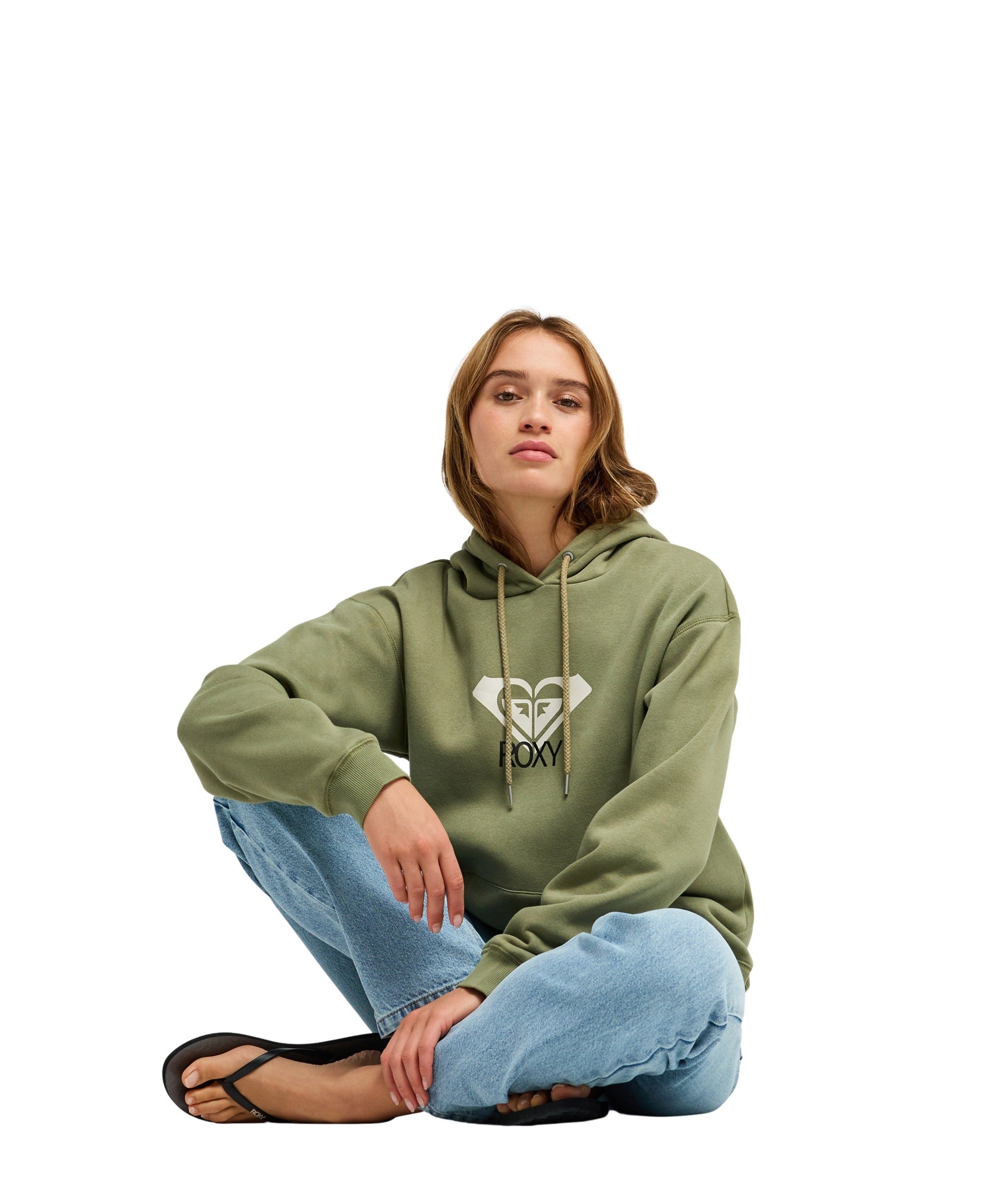 SURF STOKED BRUSHED ART - FELPA ERJFT05020 -GLD0 ROXY
