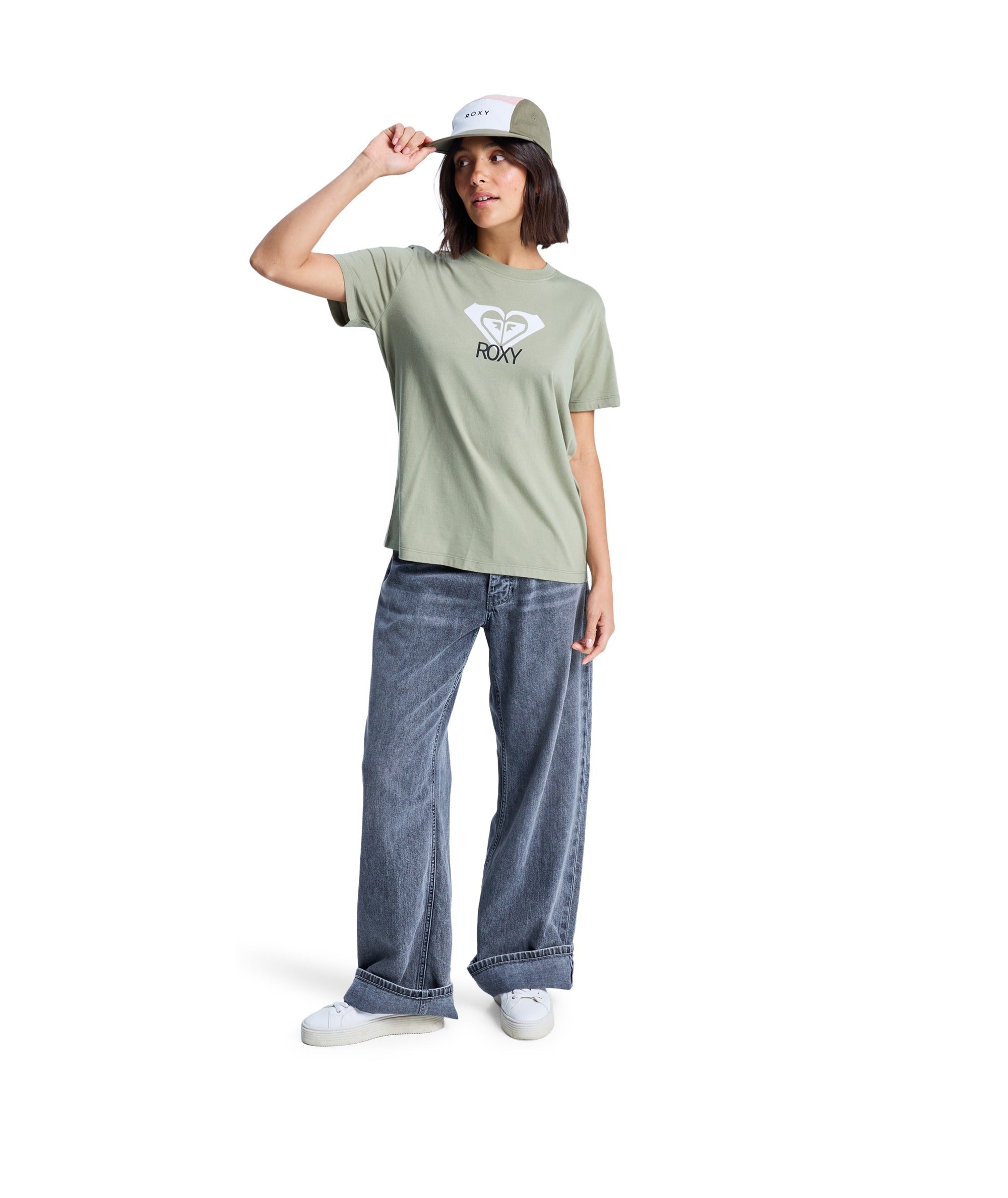 OCEAN ROAD ART - T-SHIRT ERJZT06015 -GLD0 ROXY
