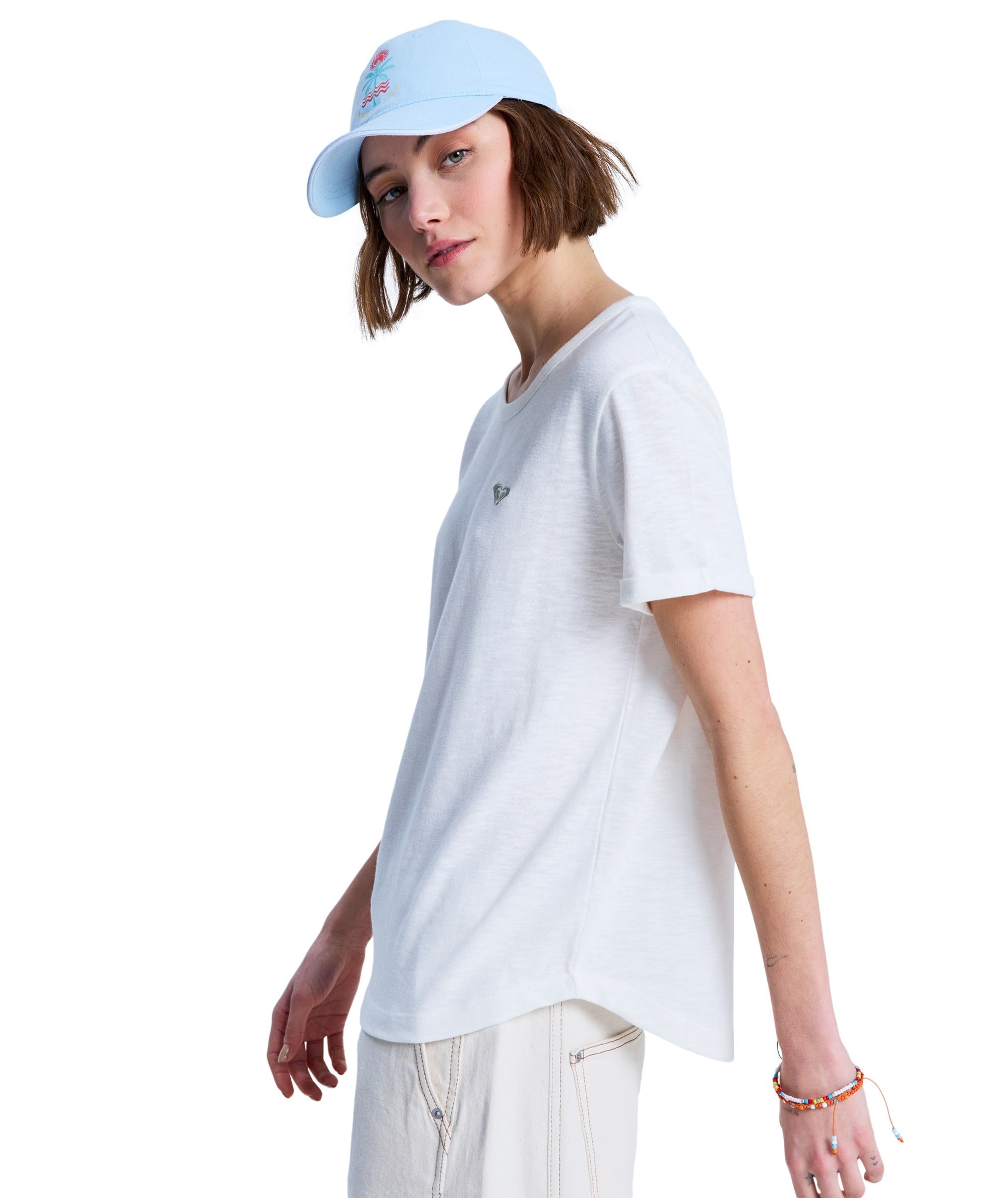 OCEANWAVE REGULAR EMBY - T-SHIRT ERJZT06030 -WBS0 ROXY