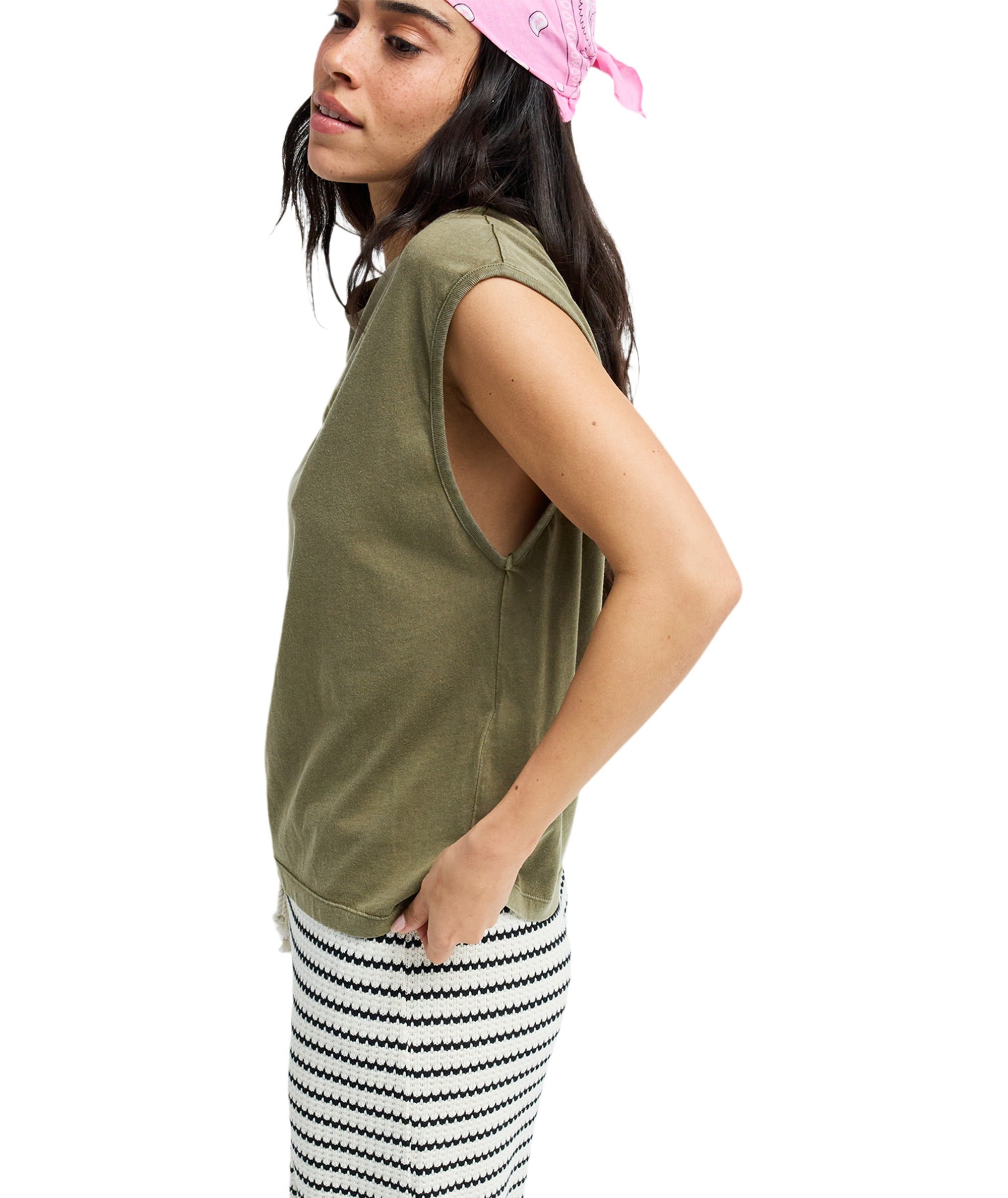 CRYSTAL SEA - T-SHIRT ERJZT06083 -GLD0 ROXY