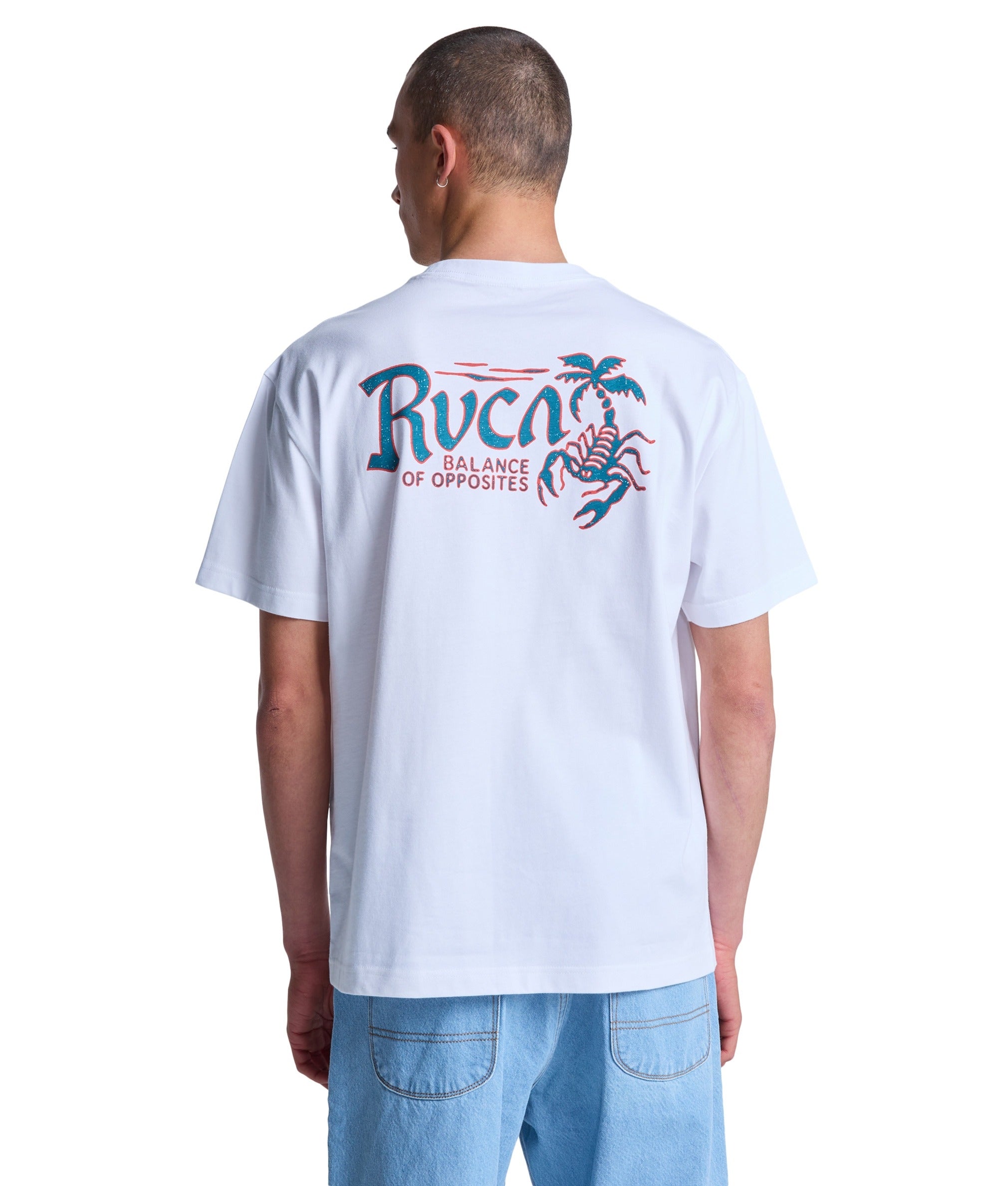 STINGBAY POCKET - T-SHIRT EVYZT00342 -WHT RVCA