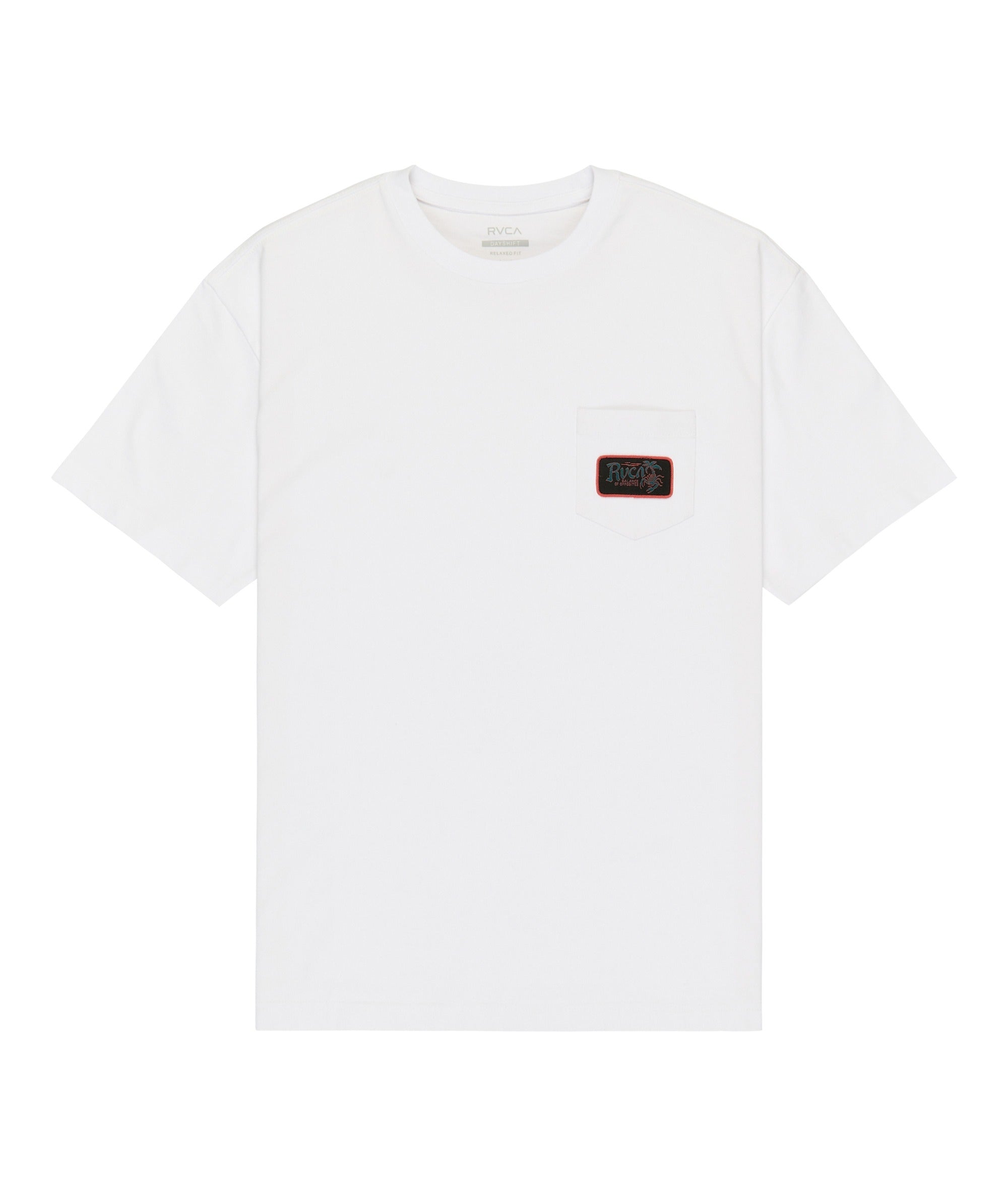 STINGBAY POCKET - T-SHIRT EVYZT00342 -WHT RVCA