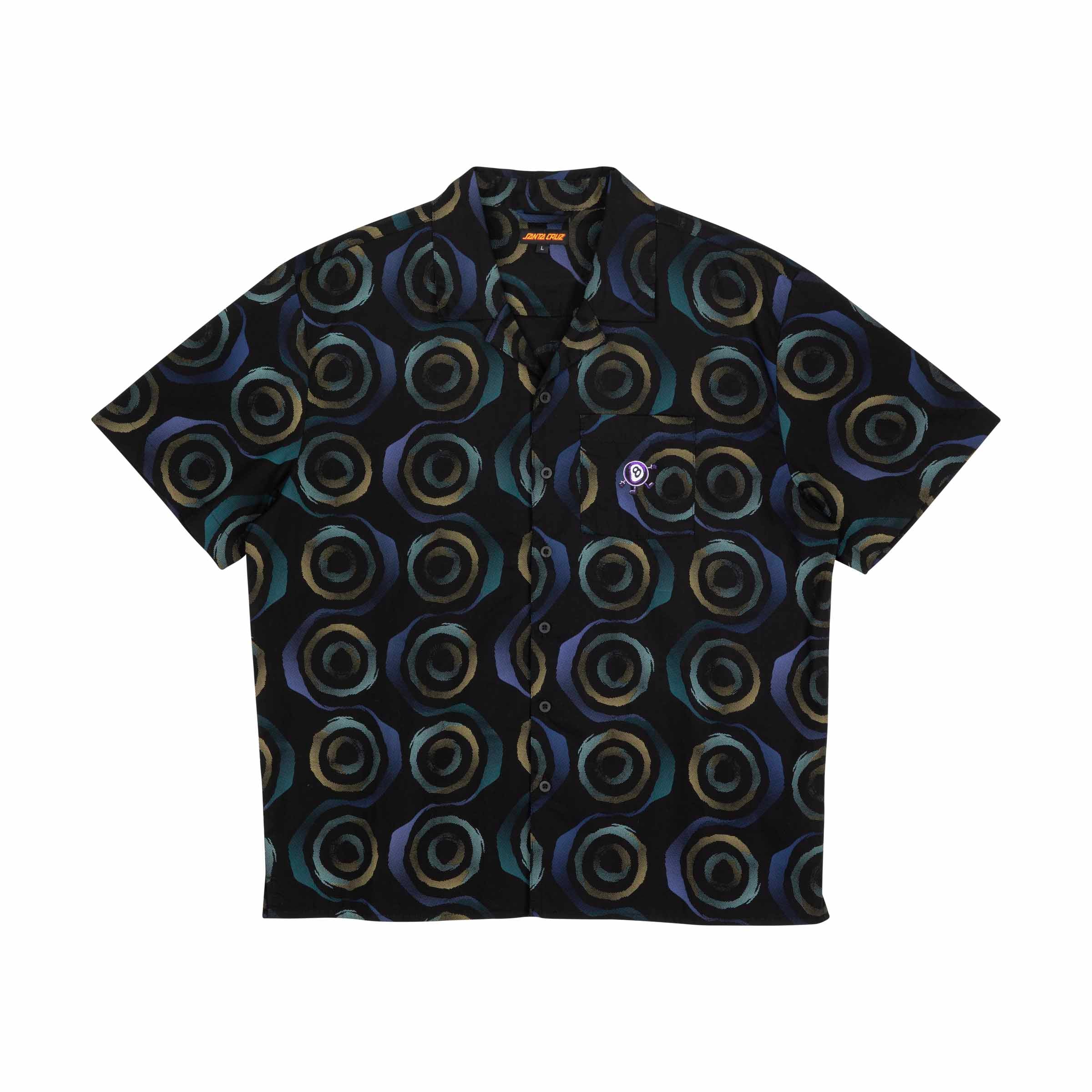 VERTIGO HAZE - CAMICIA SCA-SHT-0960 . SANTA CRUZ
